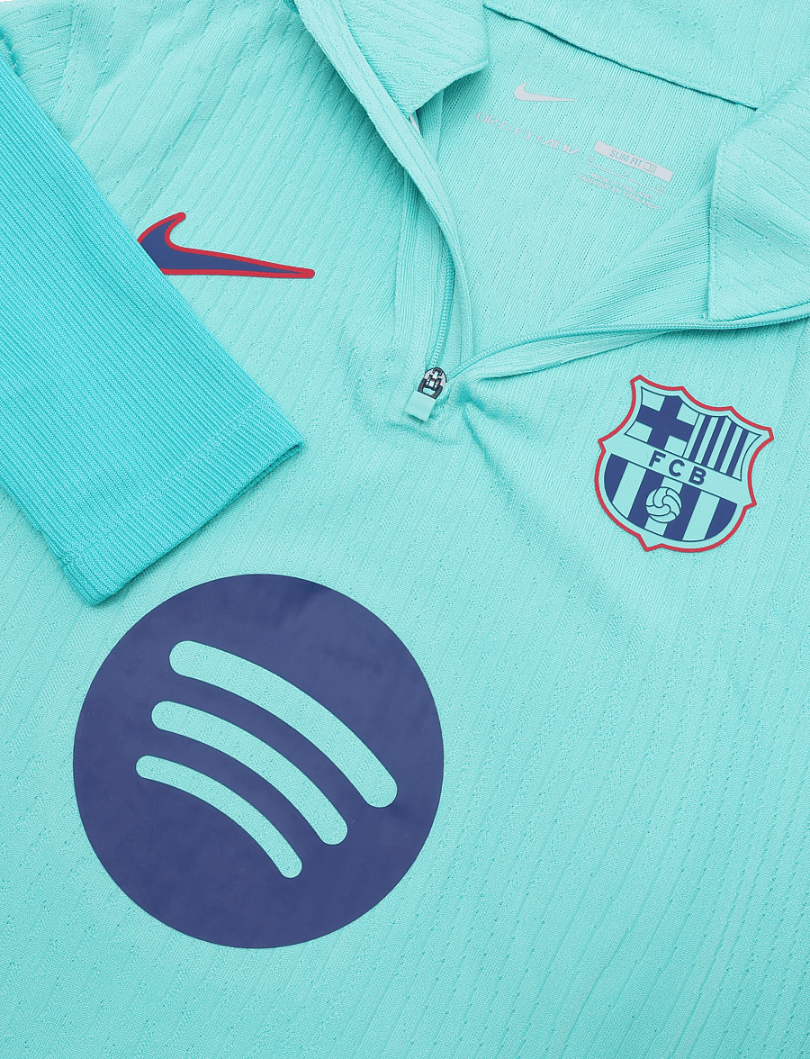 Nike - FC Barcelona Nike Dri-Fit Advanced Drill Top - langarmshirts - green frost/gym red/loyal blue - 2