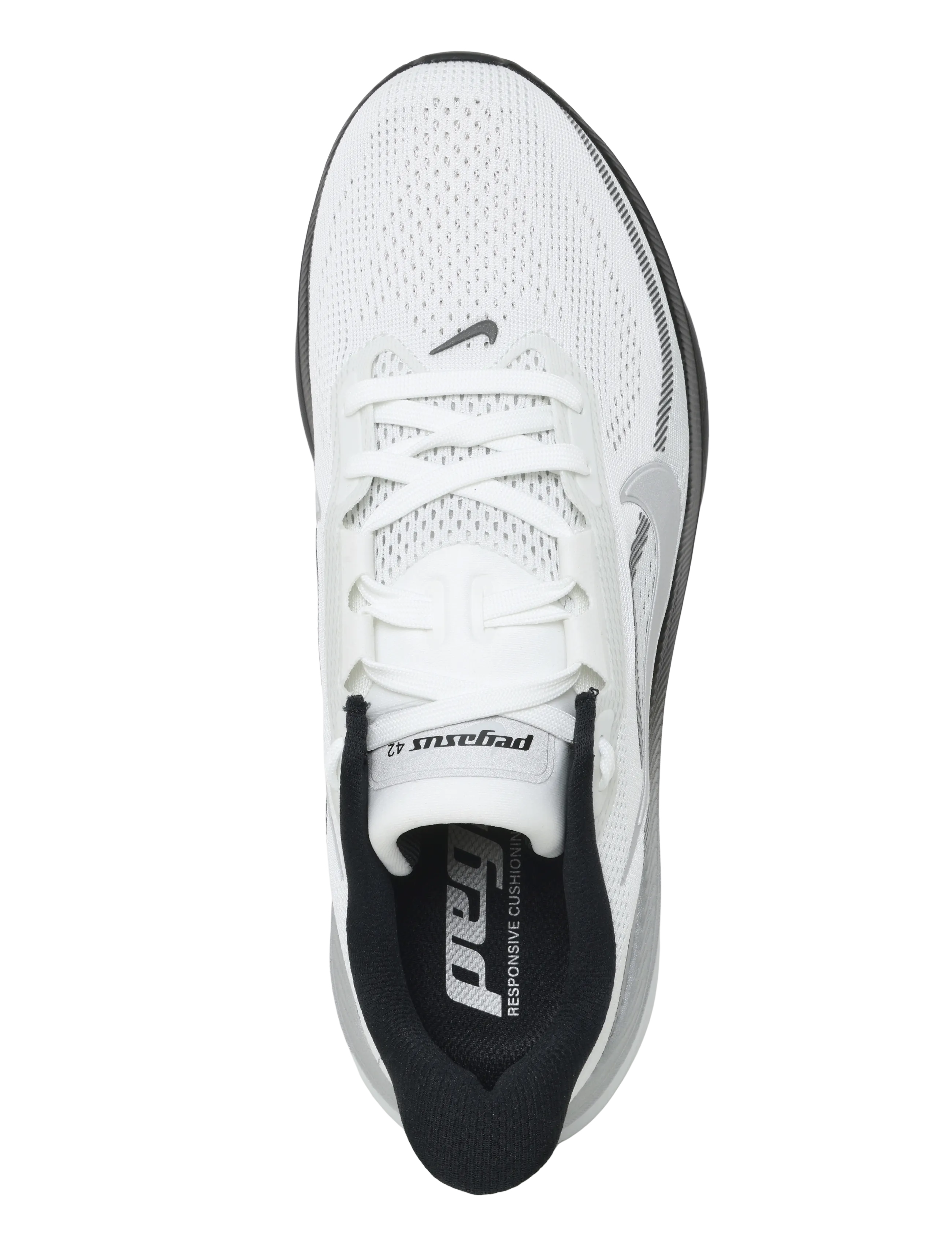 Nike - AIR ZOOM PEGASUS 42 RR - laufschuhe - summit white/white-metallic si - 3