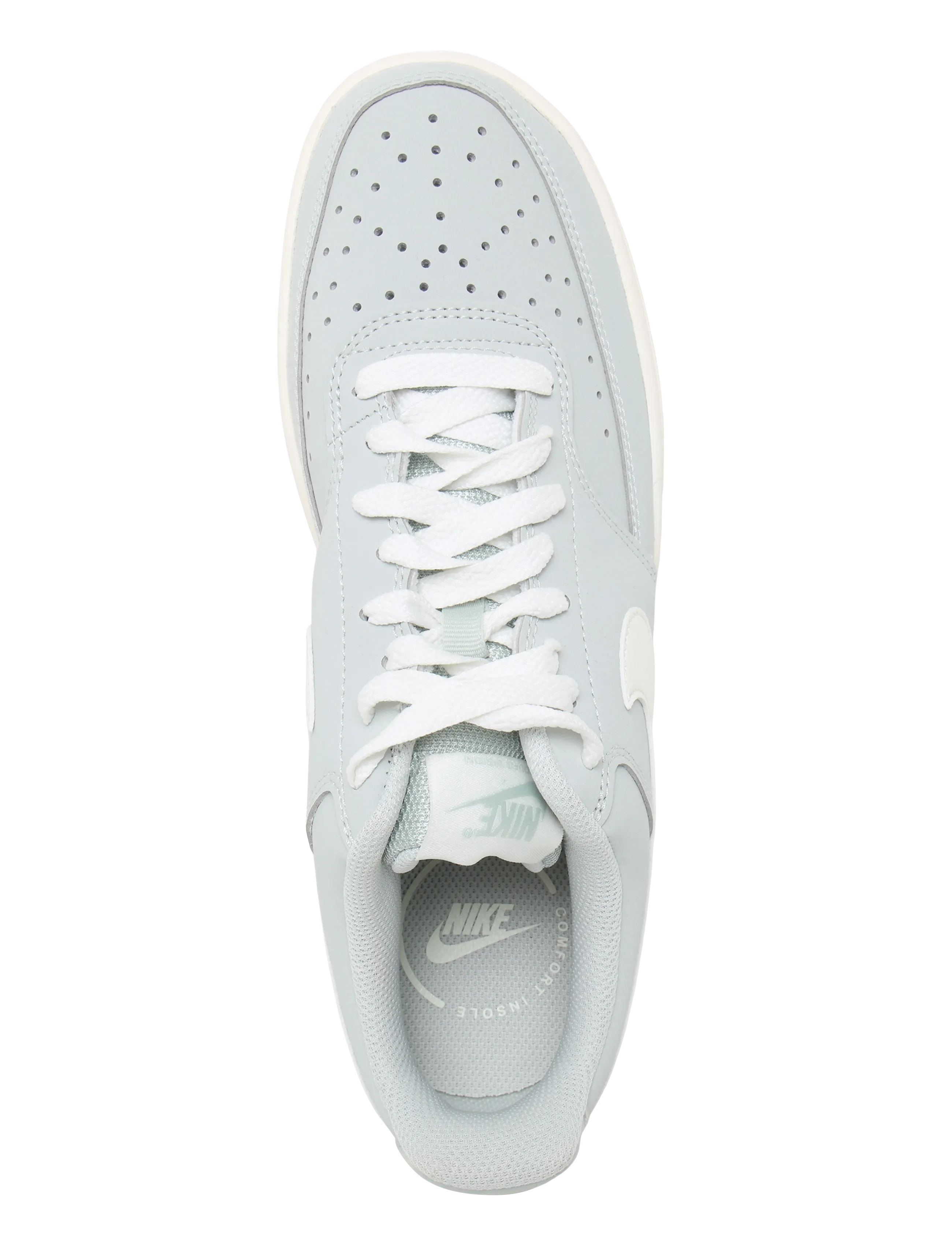 Nike - NIKE COURT VISION LO V2 NBK - lave sneakers - light silver/sail - 3