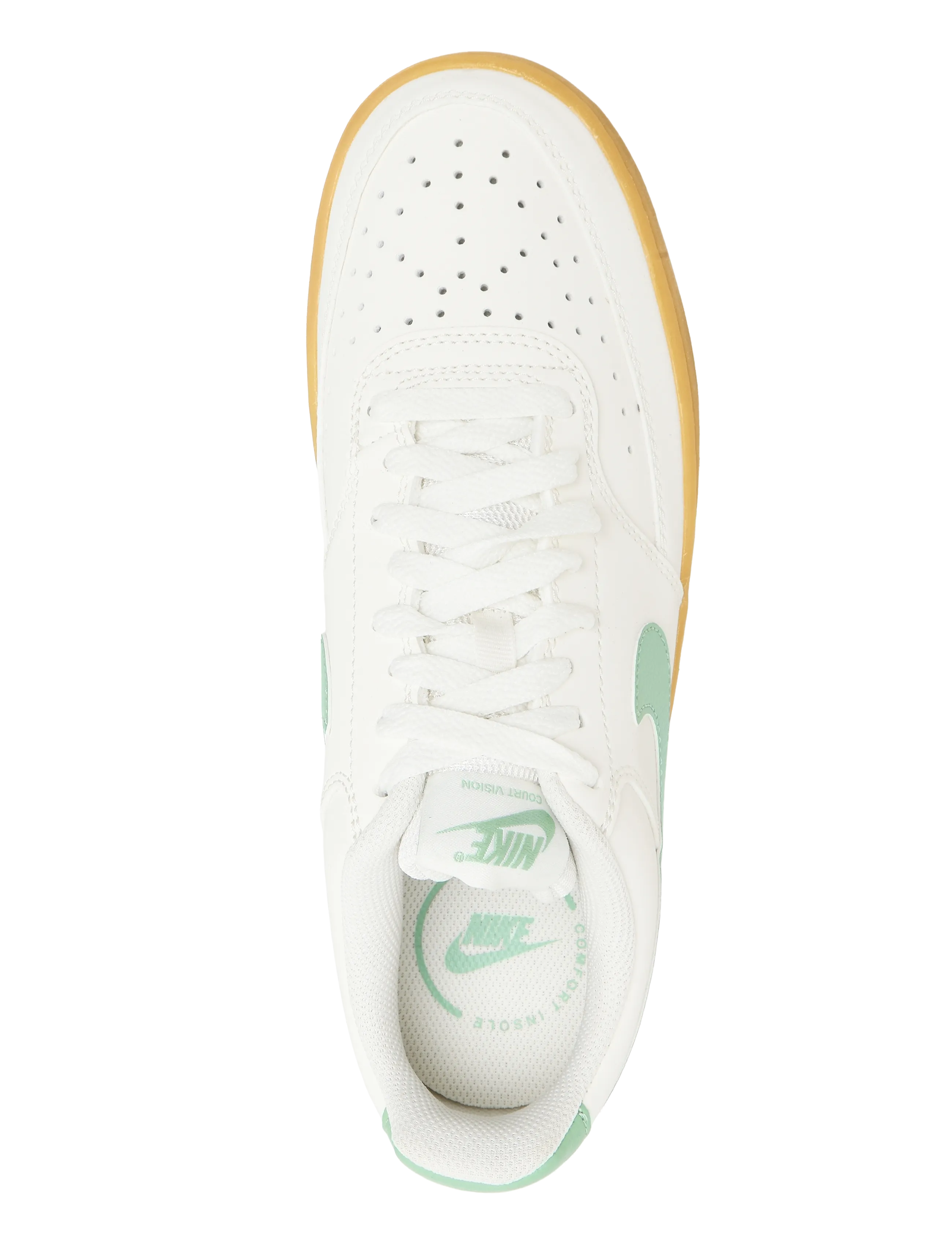 Nike - NIKE COURT VISION LO V2 NBK - lave sneakers - sail/steam - 3