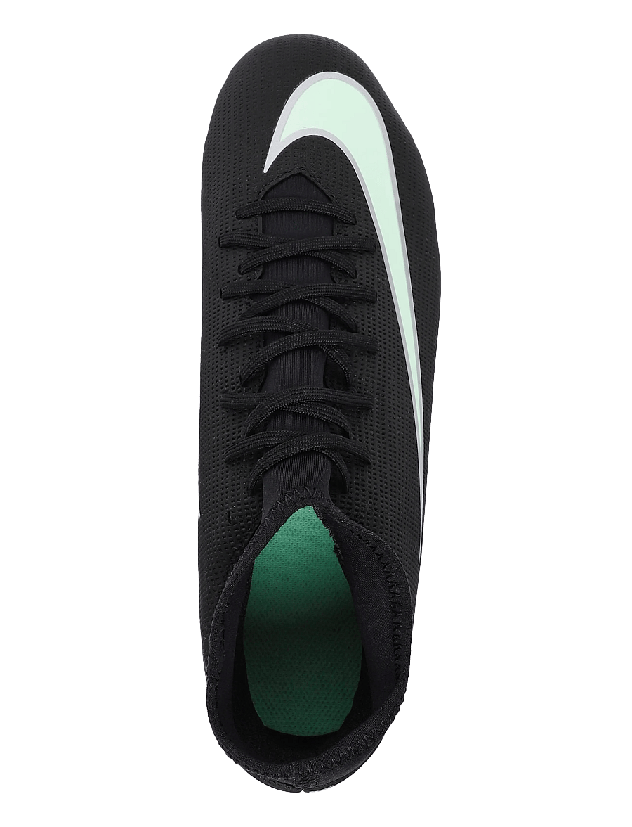 Nike - SUPERFLY 11 CLUB FG/MG - fodboldstøvler - black/illusion green-black - 3
