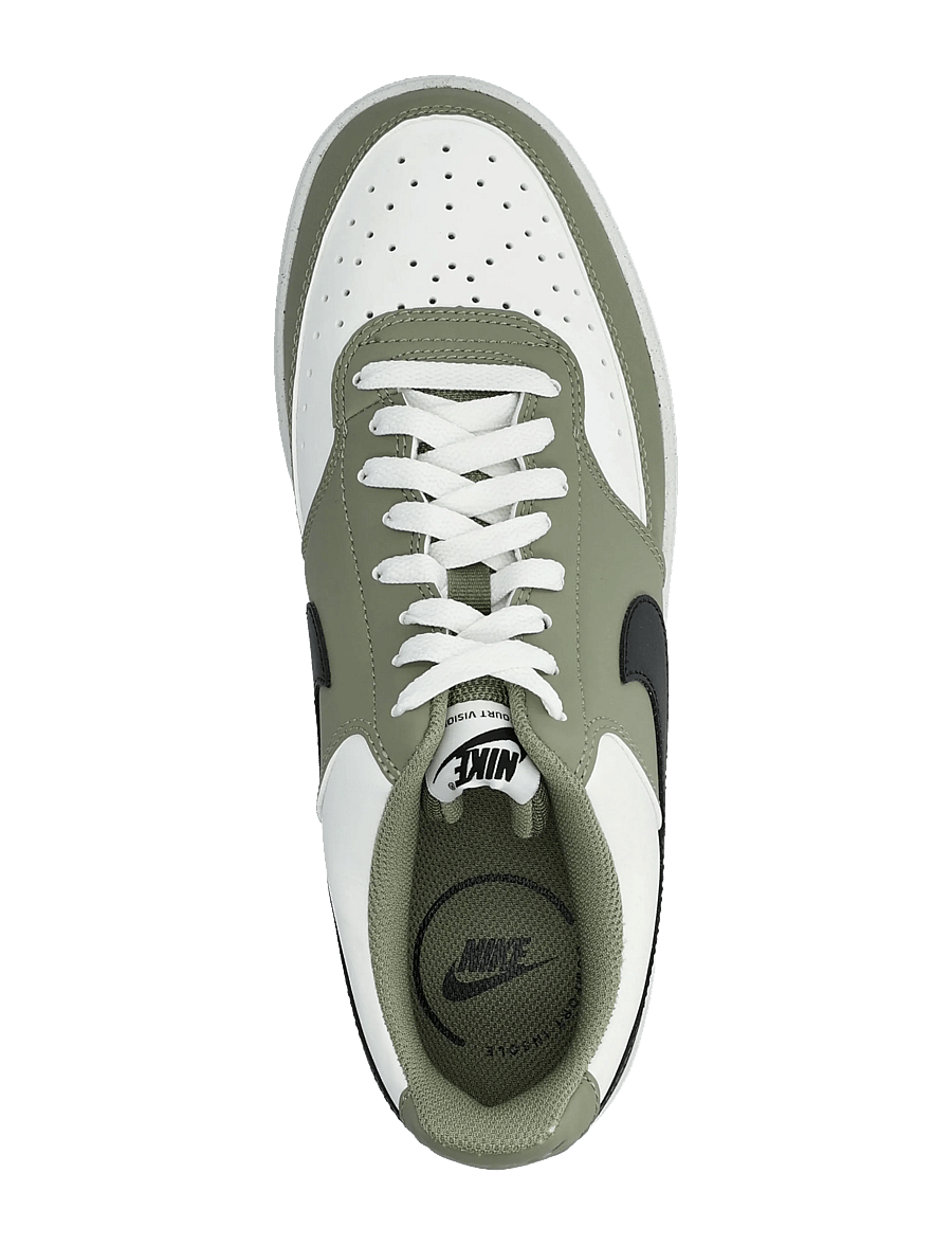 Nike - NIKE COURT VISION LO P NBK - niedriger schnitt - summit white/black-silver sage - 3