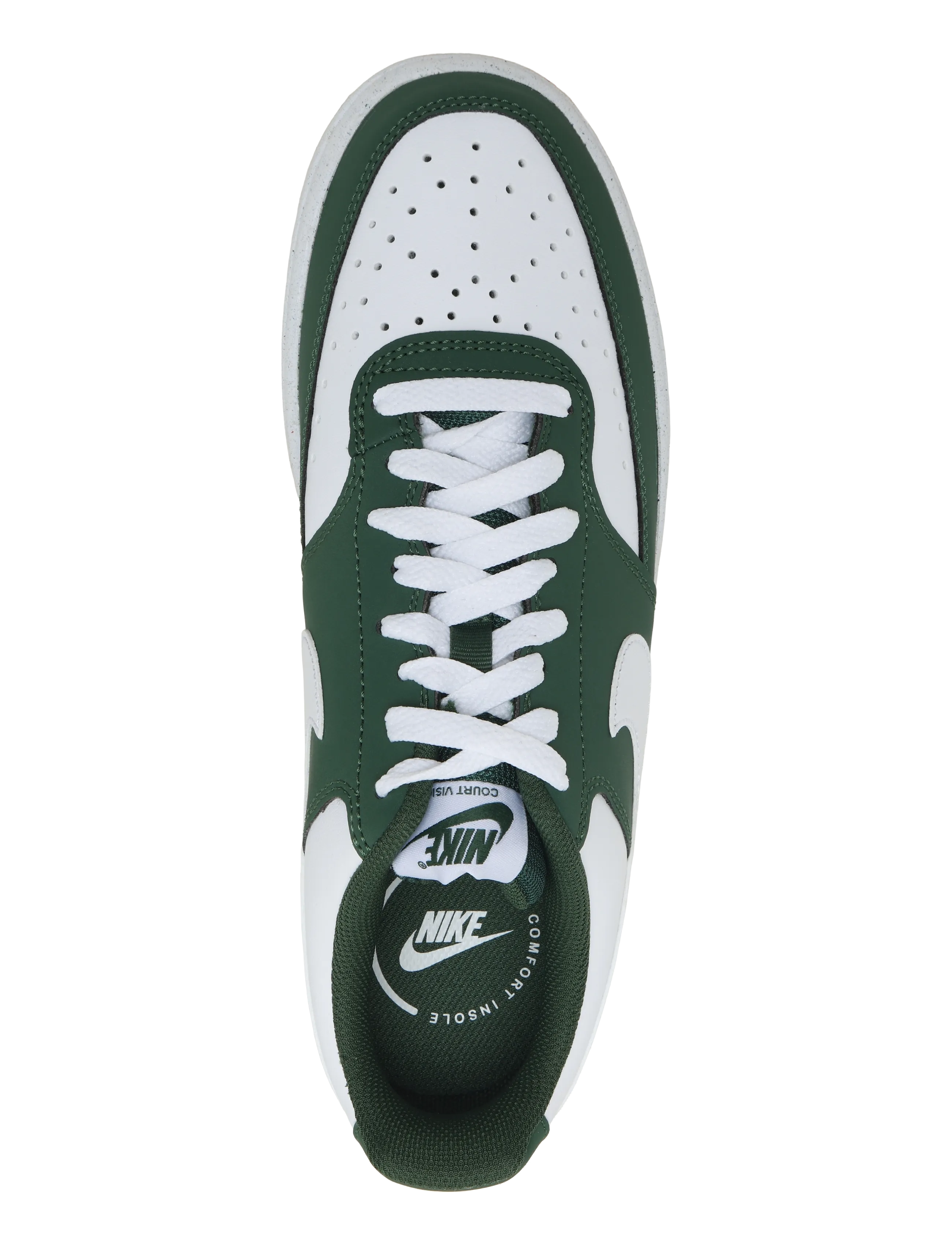 Nike - NIKE COURT VISION LO P NBK - lave sneakers - fir/white - 3