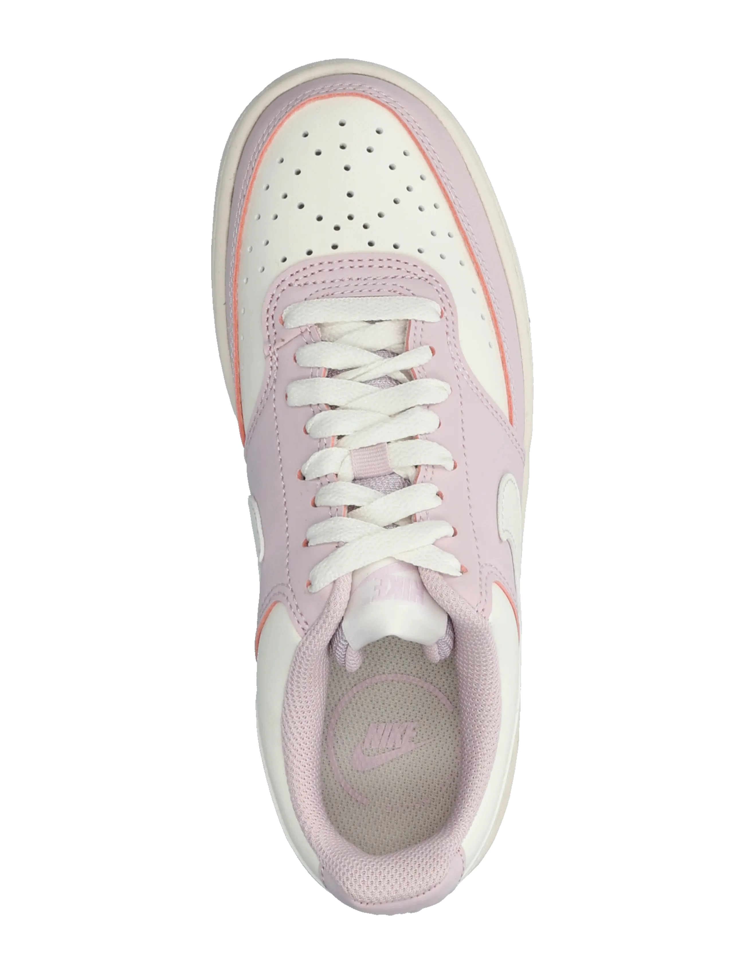 Nike - W NIKE COURT VISION LO P NBK - sporta apavi ar zemu augšdaļu - bleached lilac/sail - 3