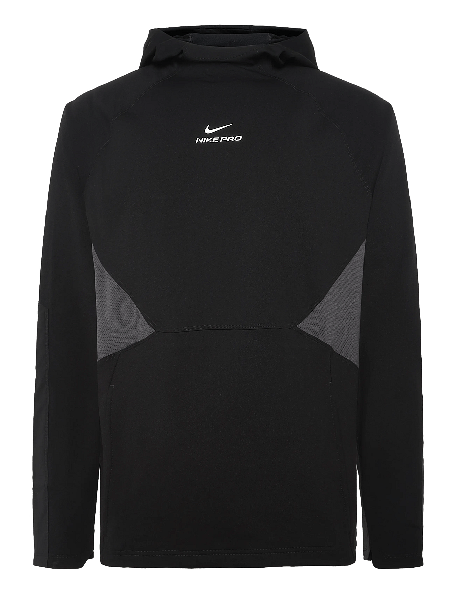 Nike - M NP DF NPT MIDLAYER TOP - huvtröjor - black/white - 0
