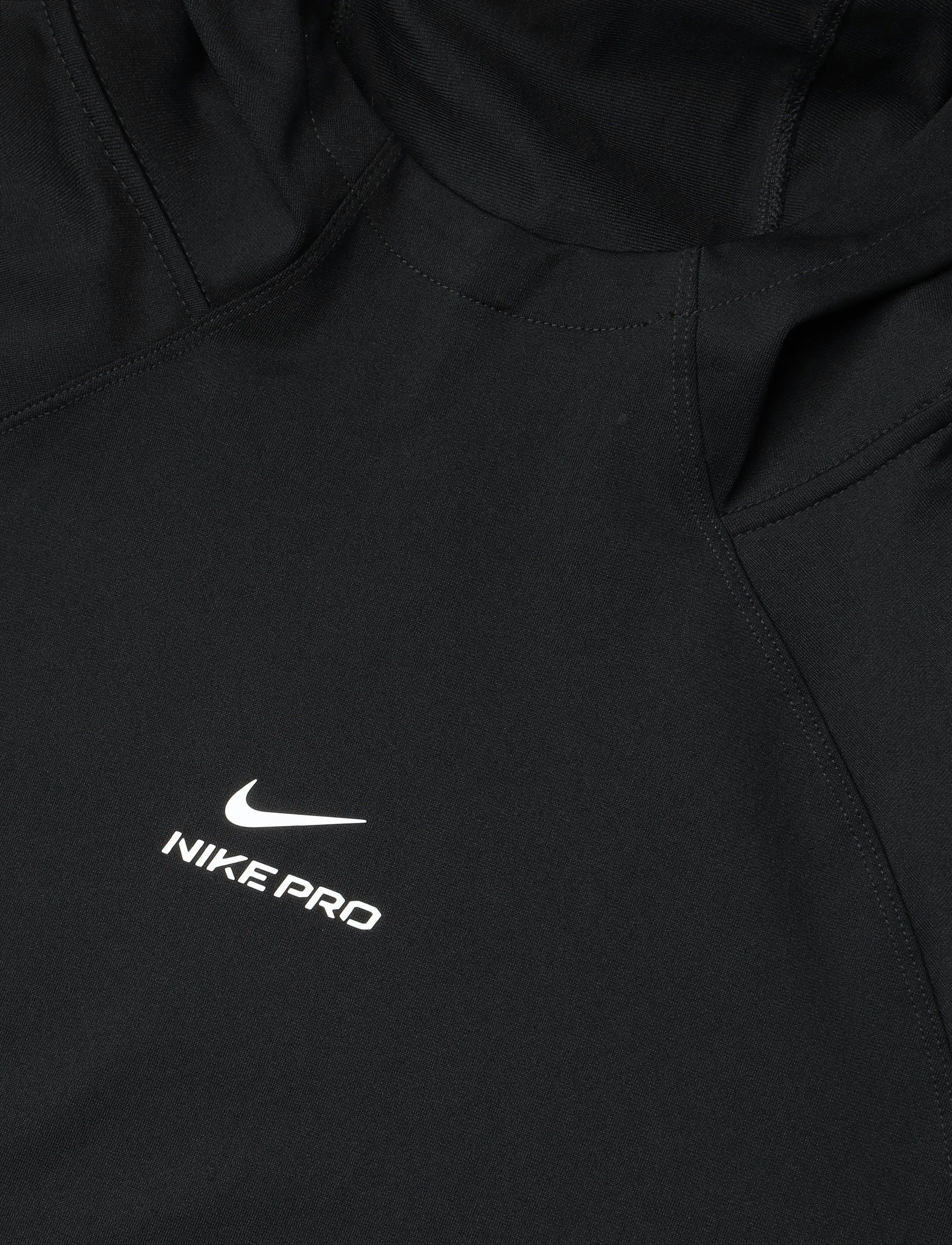 Nike - M NP DF NPT MIDLAYER TOP - huvtröjor - black/white - 2