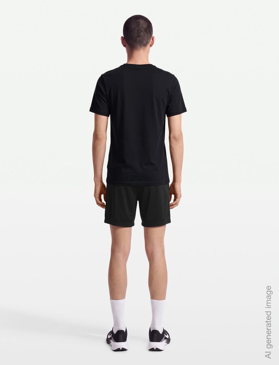 Nike - M NSW TEE STD CLUB CNCT BRND - tops & t-shirts - black - 4