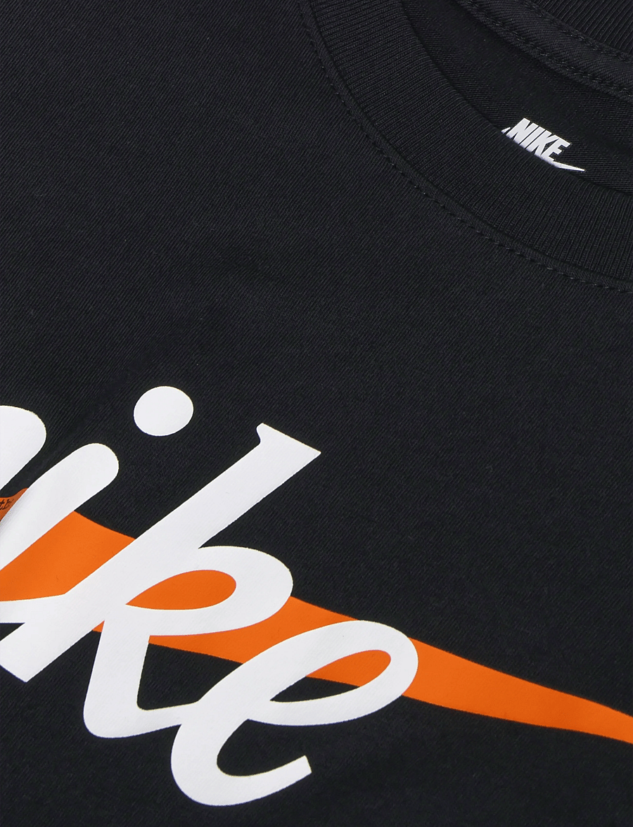 Nike - M NSW TEE STD CLUB CNCT BRND - t-shirts - black - 2