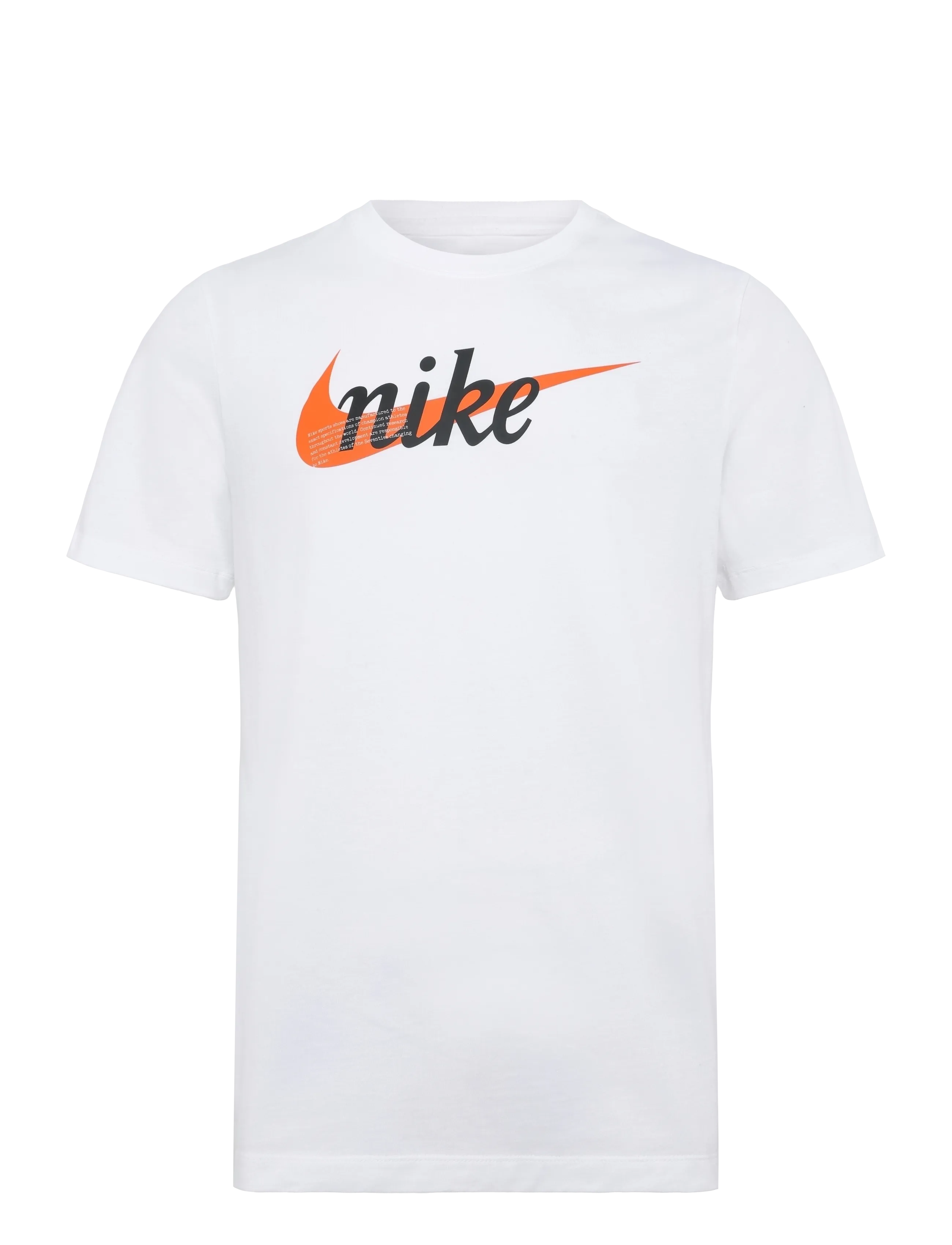 Nike M NSW TEE STD CLUB CNCT BRND - T-shirts - WHITE / white