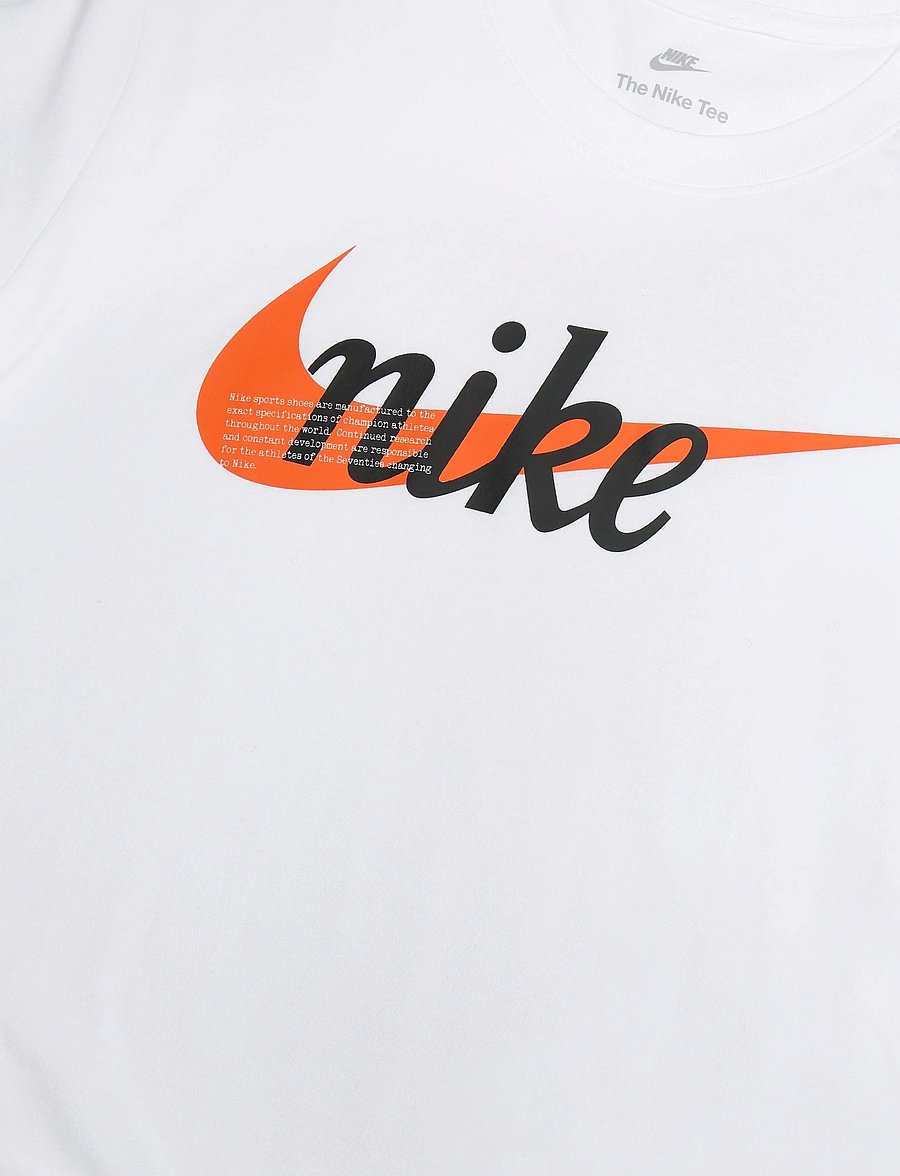 Nike - M NSW TEE STD CLUB CNCT BRND - alussärgid ja t-särgid - white - 2