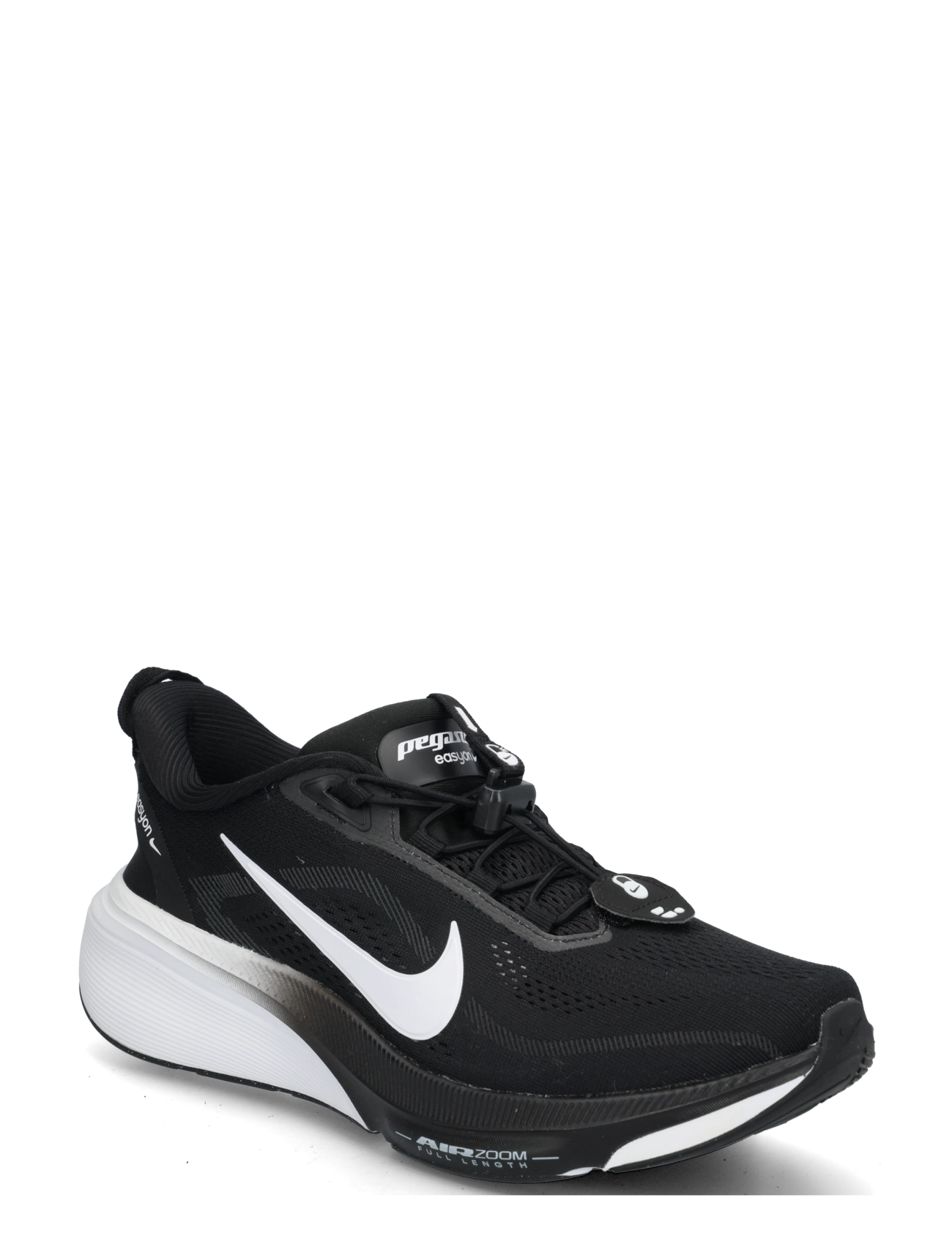 Nike PEGASUS 42 EASYON - Löparskor - BLACK/WHITE-DK SMOKE GREY / black