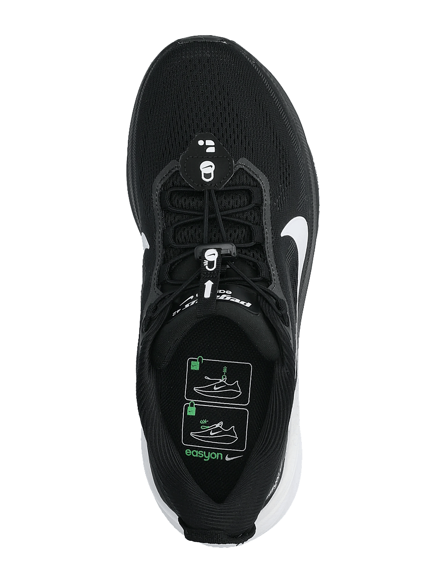 Nike - PEGASUS 42 EASYON - løbesko - black/white-dk smoke grey - 3