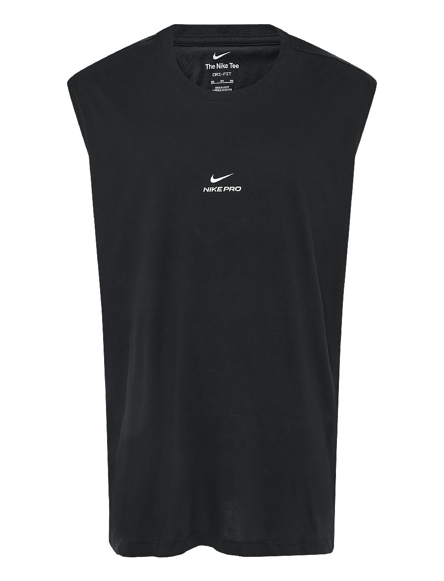 Nike - M NK DF TEE STD SL NIKE PRO - tank tops - black/white - 0