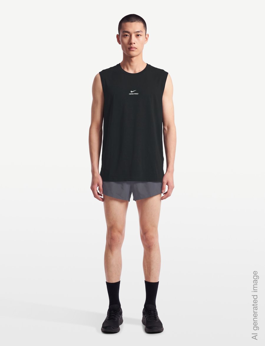 Nike - Nike Pro Dri-Fit Training Tank-Top - tank tops - black/white - 0