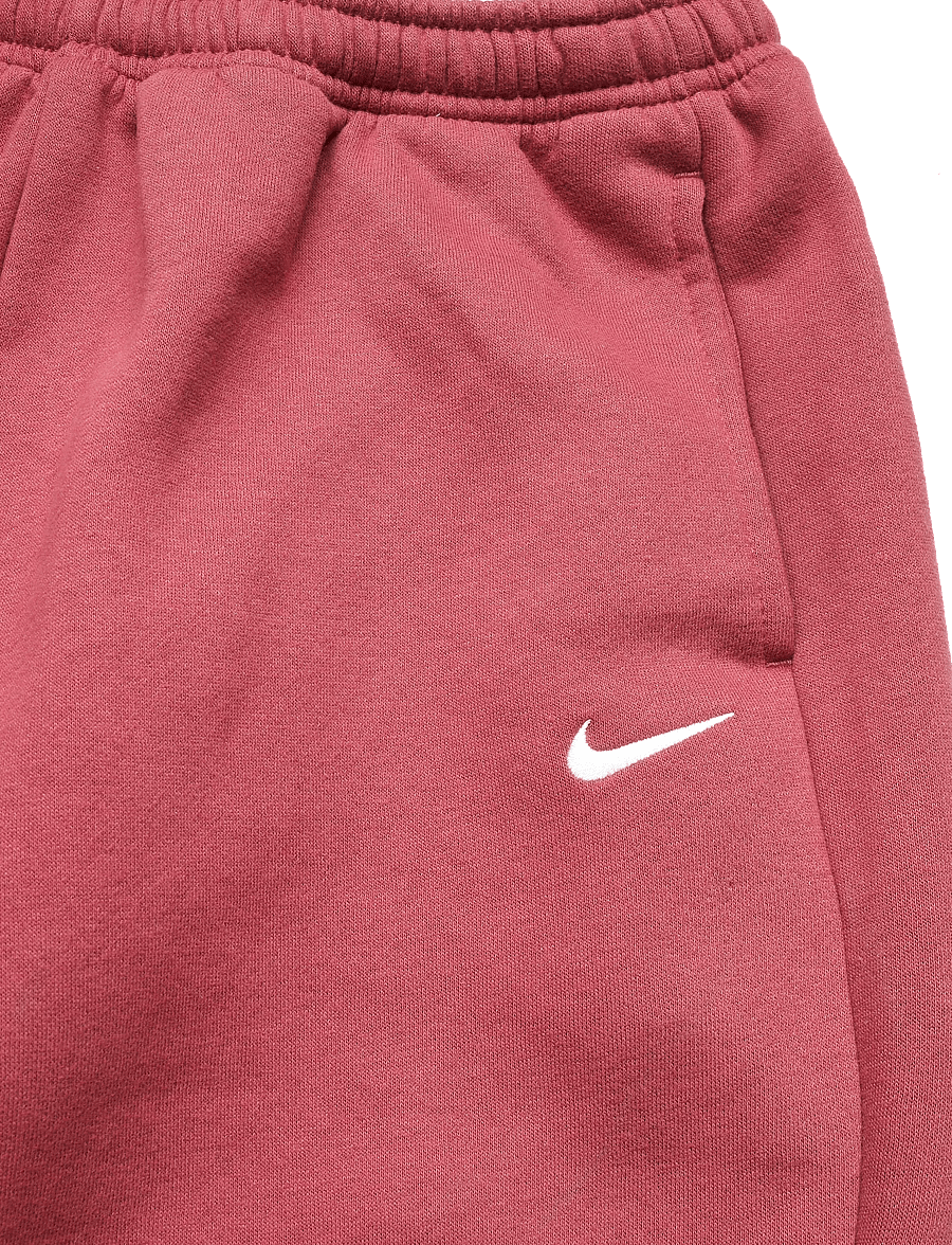Nike - G NSW STUDIO FLC LOOSE PNT LBR - sweatpants - pink smoke/white - 2