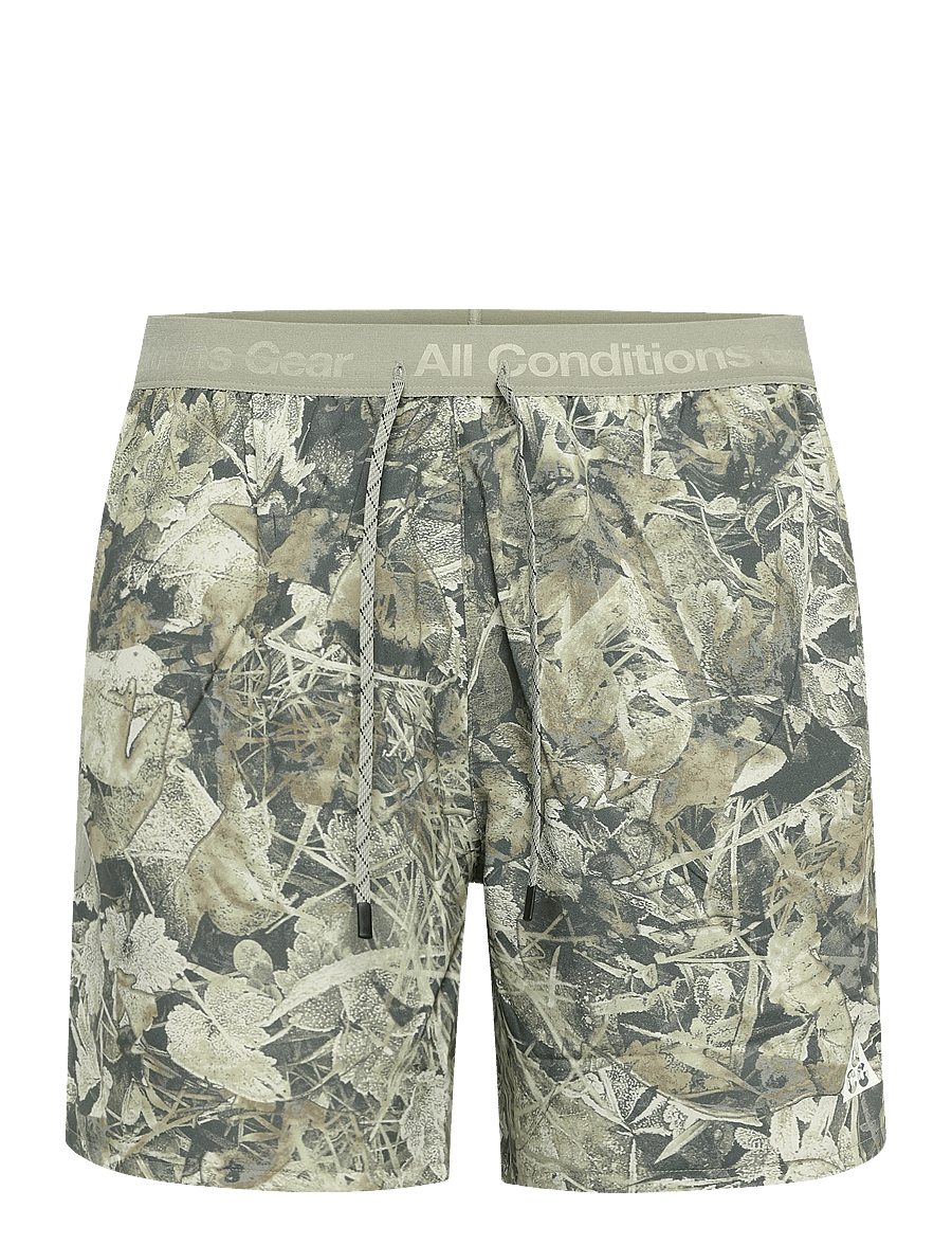 Nike - M ACG DF ESSENTIAL 6BF SH AOP - träningsshorts - sequoia/light army/summit whit - 0