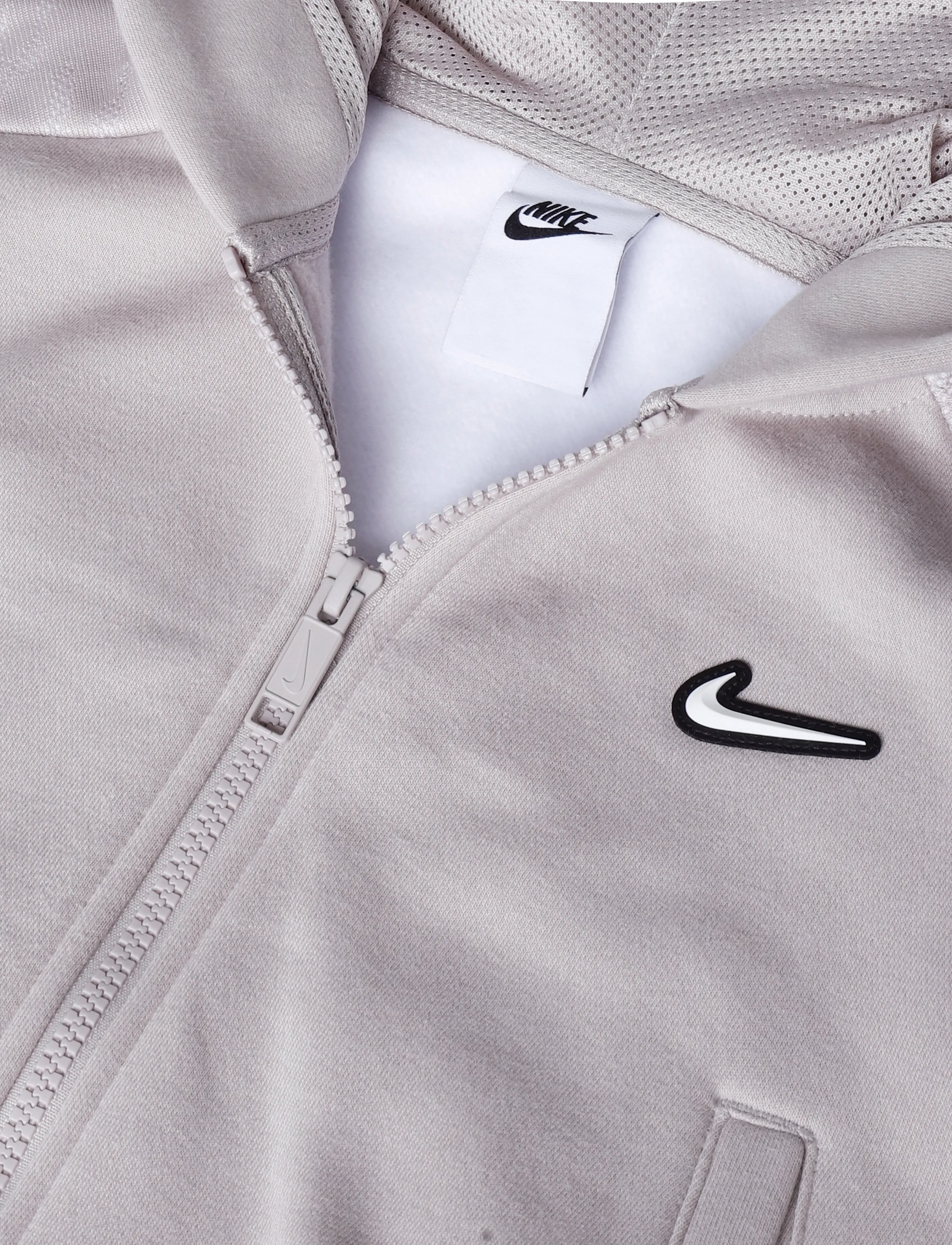 Nike - G NSW FLC TOP DANCE FA26 - kapuzenpullover - moon particle/white - 2