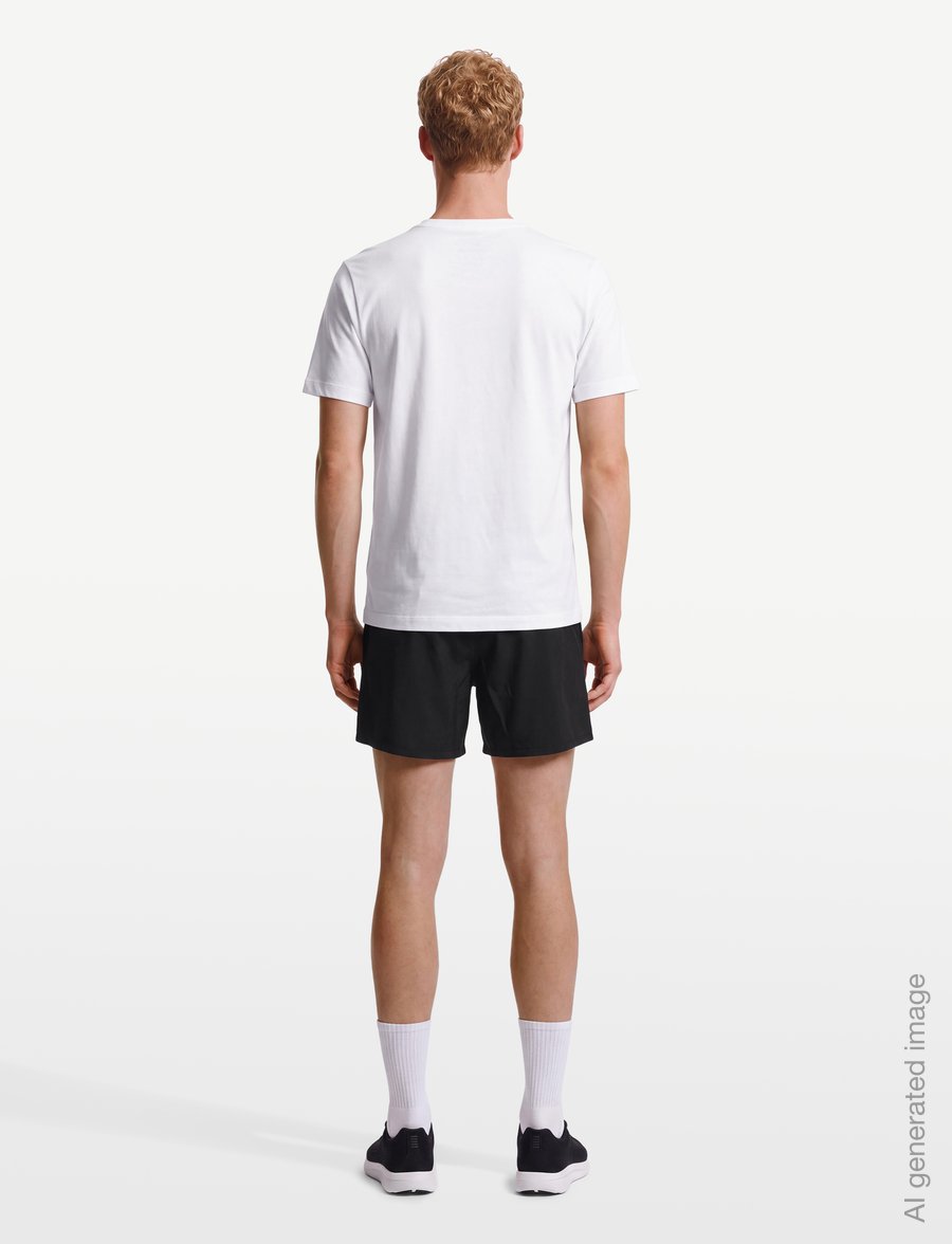 Nike - M NKCT DF TEE STD HERITAGE - oberteile & t-shirts - white - 4