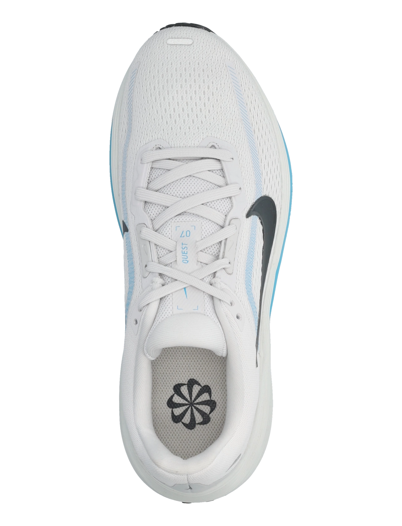 Nike - NIKE QUEST 7 - laufschuhe - vast grey/anthracite-lt curren - 3