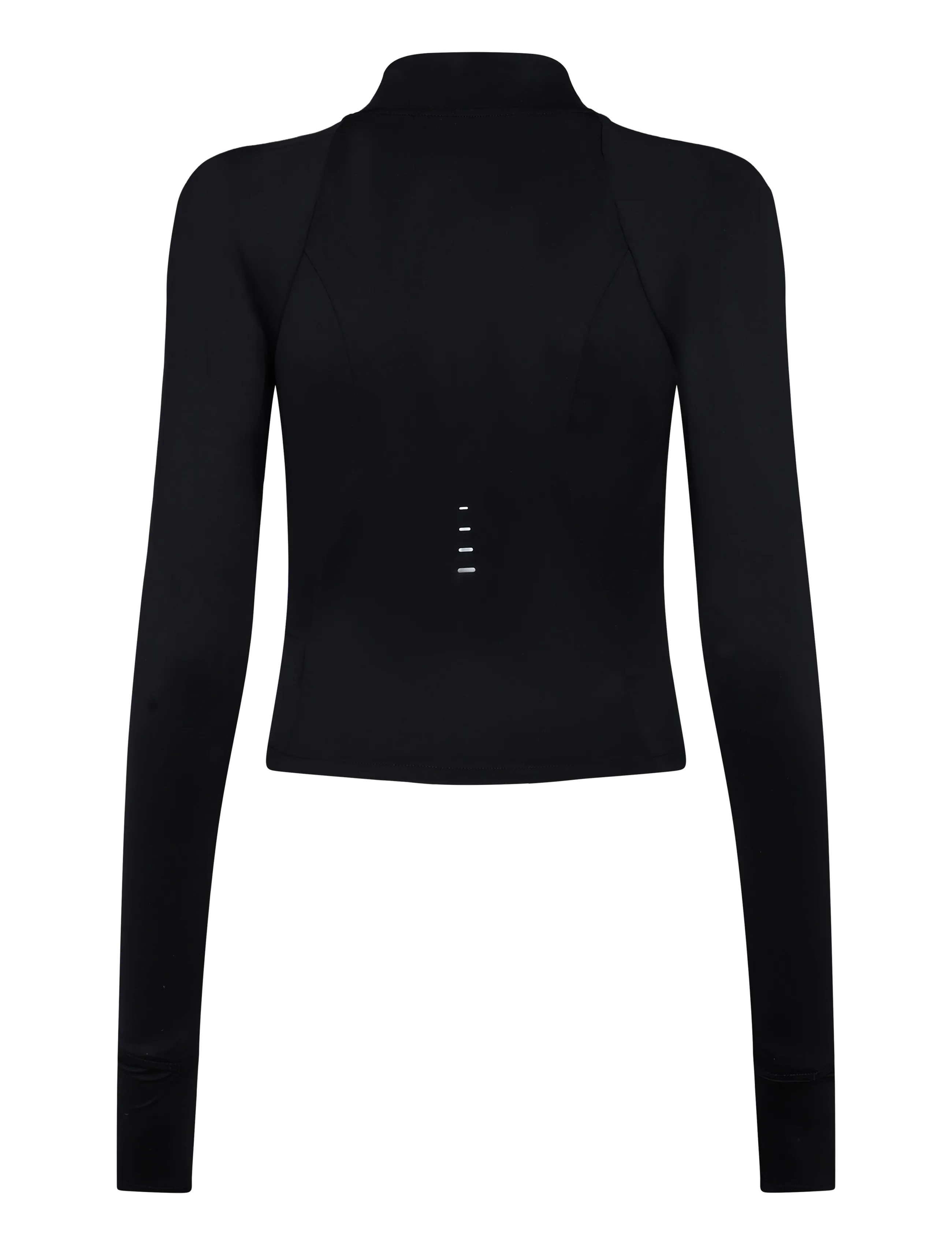 Nike - W NK SWIFT DF FZ JKT - träningsjackor - black/reflective silv - 1