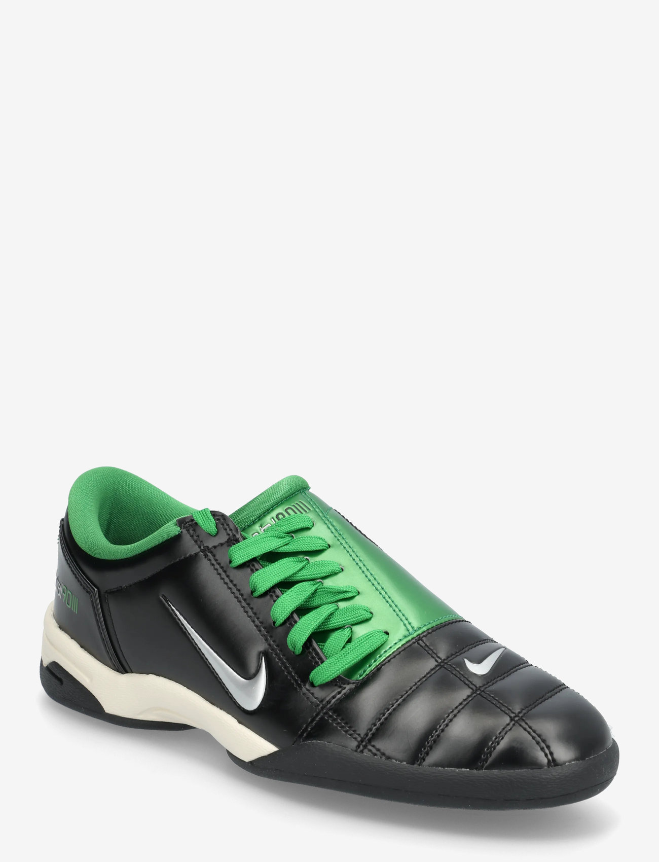 Nike - TOTAL 90 SP QUIT THE RAGE - lave sneakers - black/metallic silver-apple green - 0