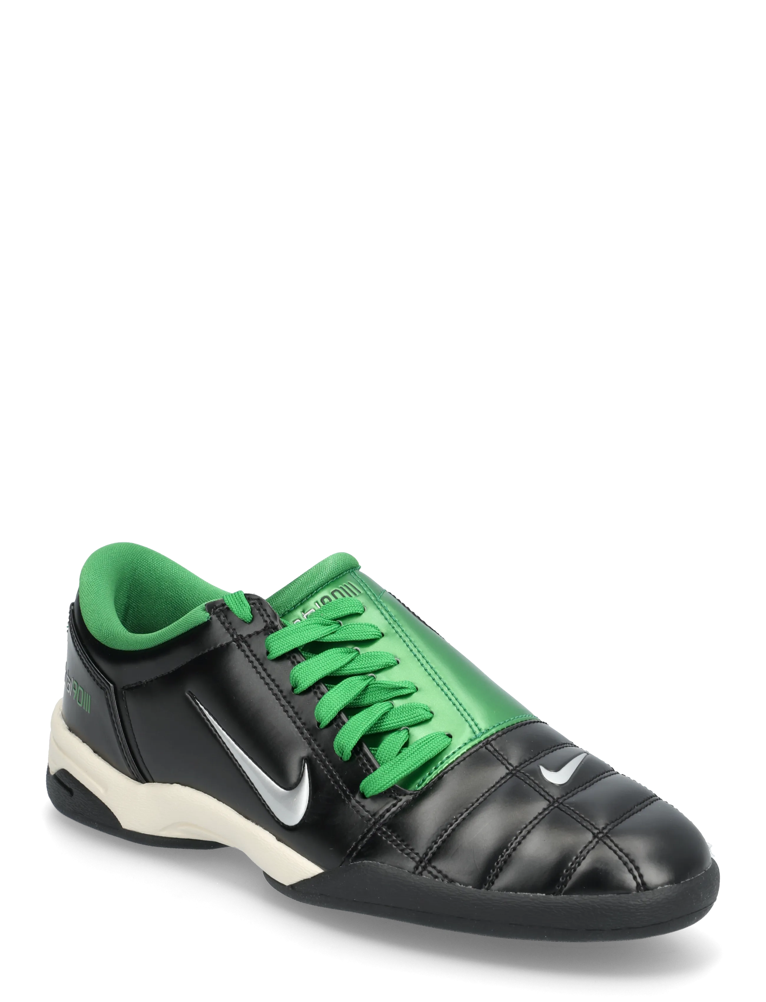 Nike TOTAL 90 SP QUIT THE RAGE - Sko - BLACK/METALLIC SILVER-APPLE GREEN / black