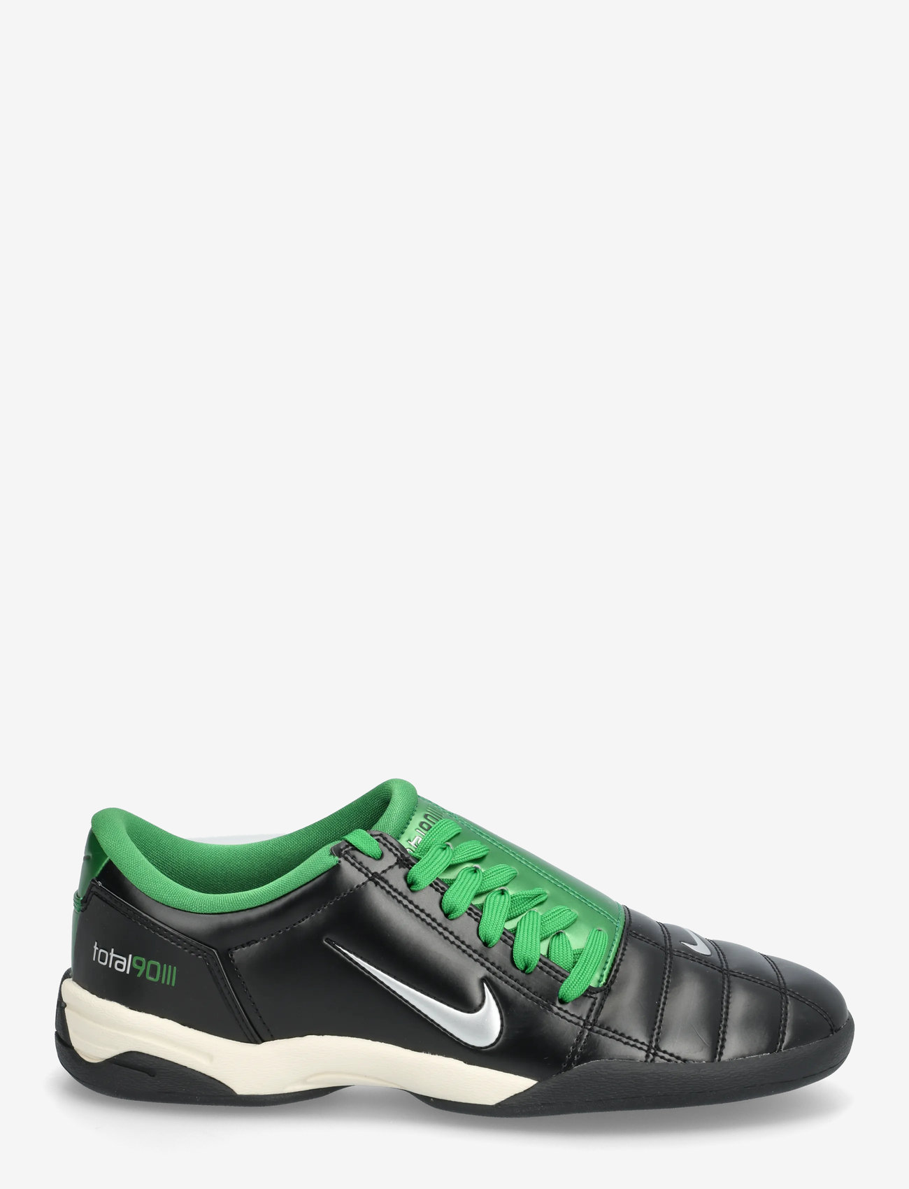 Nike - TOTAL 90 SP QUIT THE RAGE - lave sneakers - black/metallic silver-apple green - 1