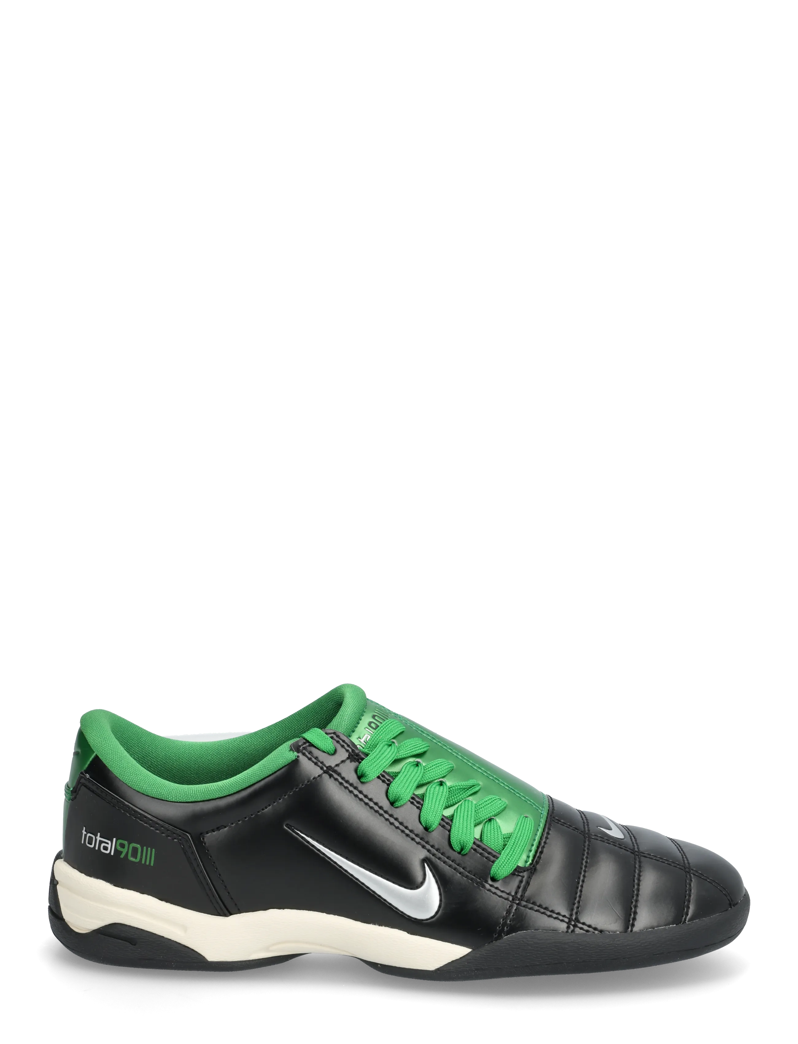 Nike - TOTAL 90 SP QUIT THE RAGE - niedriger schnitt - black/metallic silver-apple green - 1