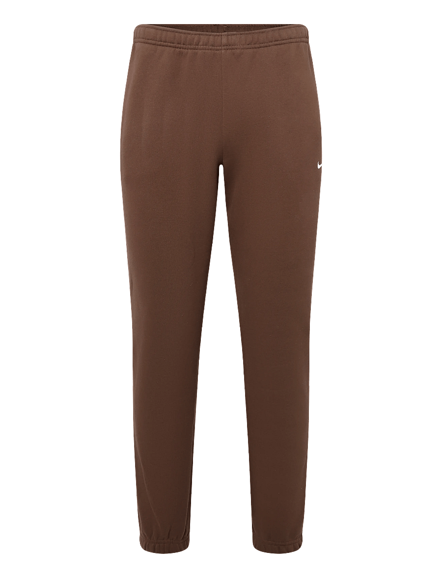 Nike - W NK STDO FLC MW MR STD CF PNT - training pants - cacao wow/sail - 0