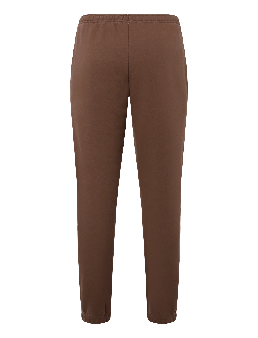 Nike - W NK STDO FLC MW MR STD CF PNT - training pants - cacao wow/sail - 1