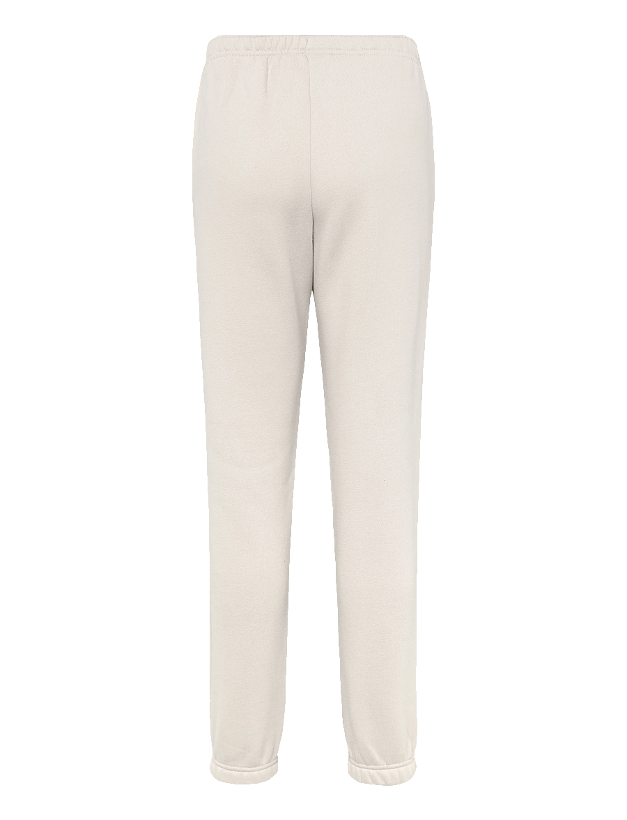 Nike - W NK STDO FLC MW MR STD CF PNT - trennipüksid - cream ii/sail - 1