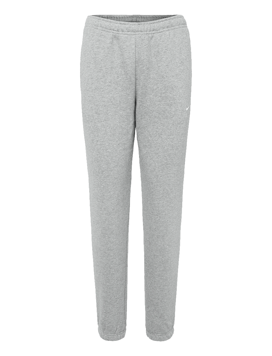 Nike - W NK STDO FLC MW MR STD CF PNT - training pants - dk grey heather/sail - 0