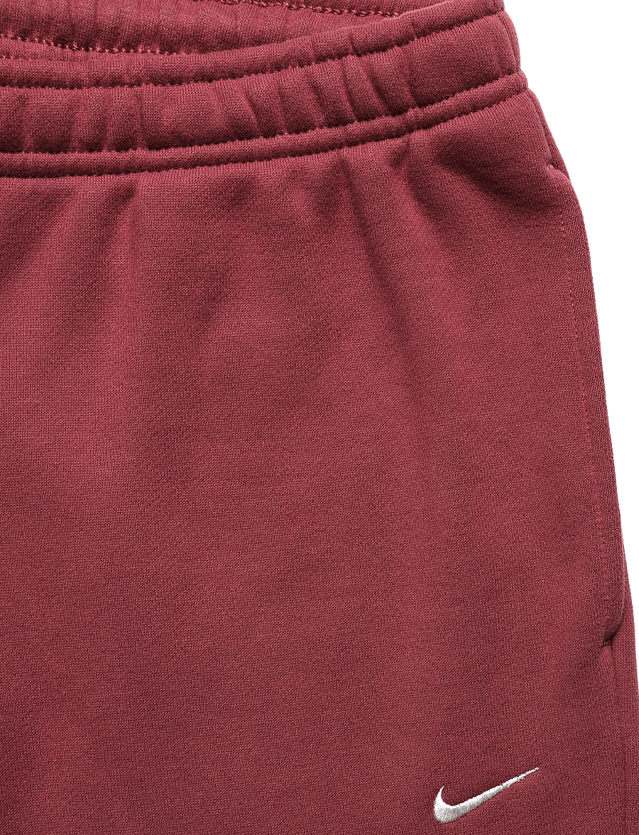 Nike - W NK STDO FLC MW MR STD CF PNT - trennipüksid - pink smoke/sail - 3