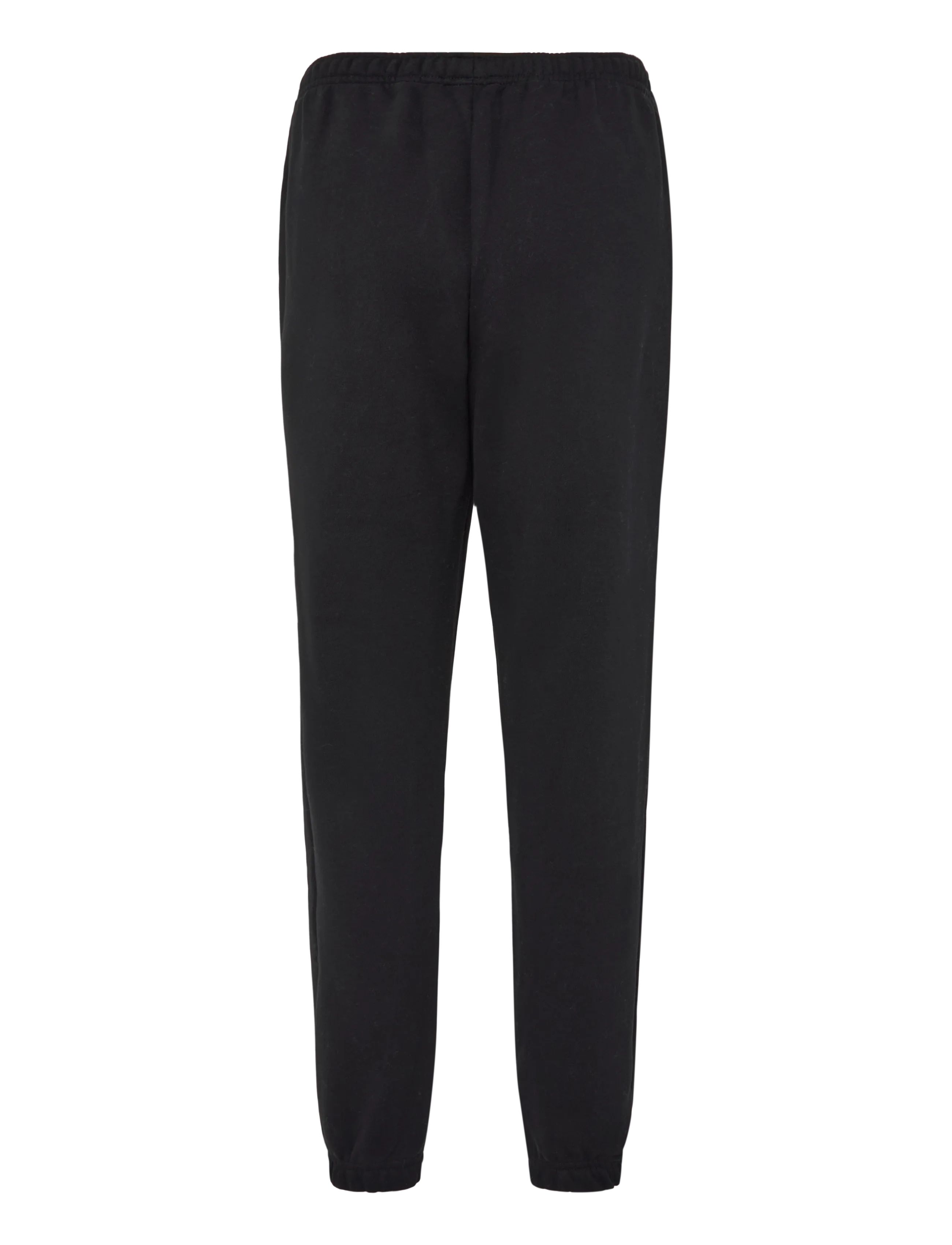 Nike - W NK STDO FLC MW MR STD CF PNT - training pants - total black/sail - 1