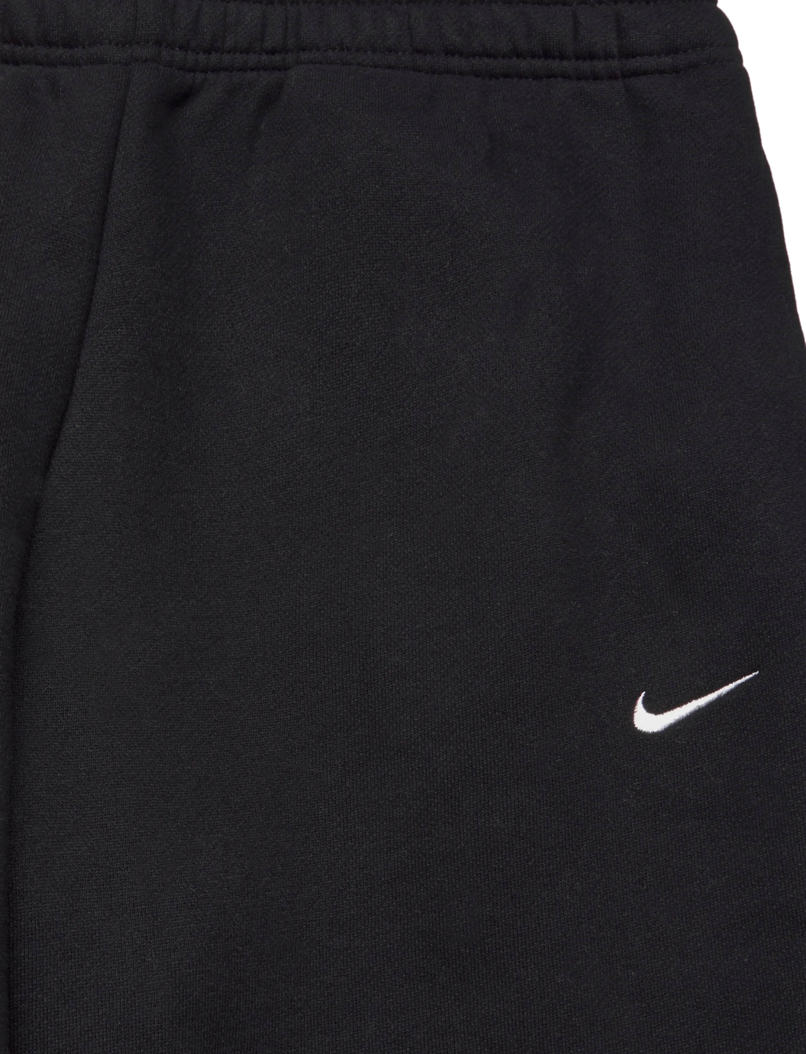 Nike - W NK STDO FLC MW MR STD CF PNT - training pants - total black/sail - 3