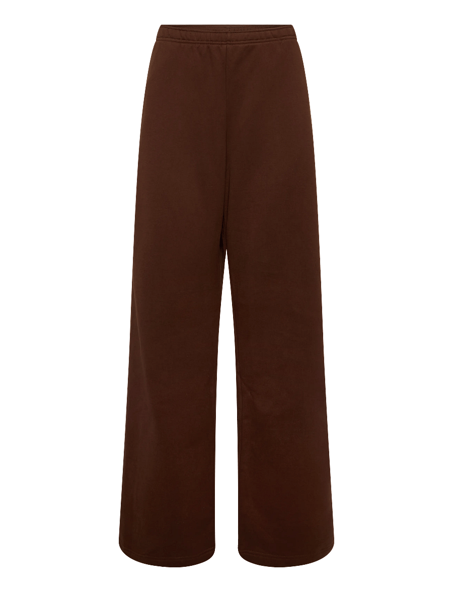 Nike - W NK STDO FLC MW MR STD OH PNT - trainingshosen - cacao wow/sail - 0