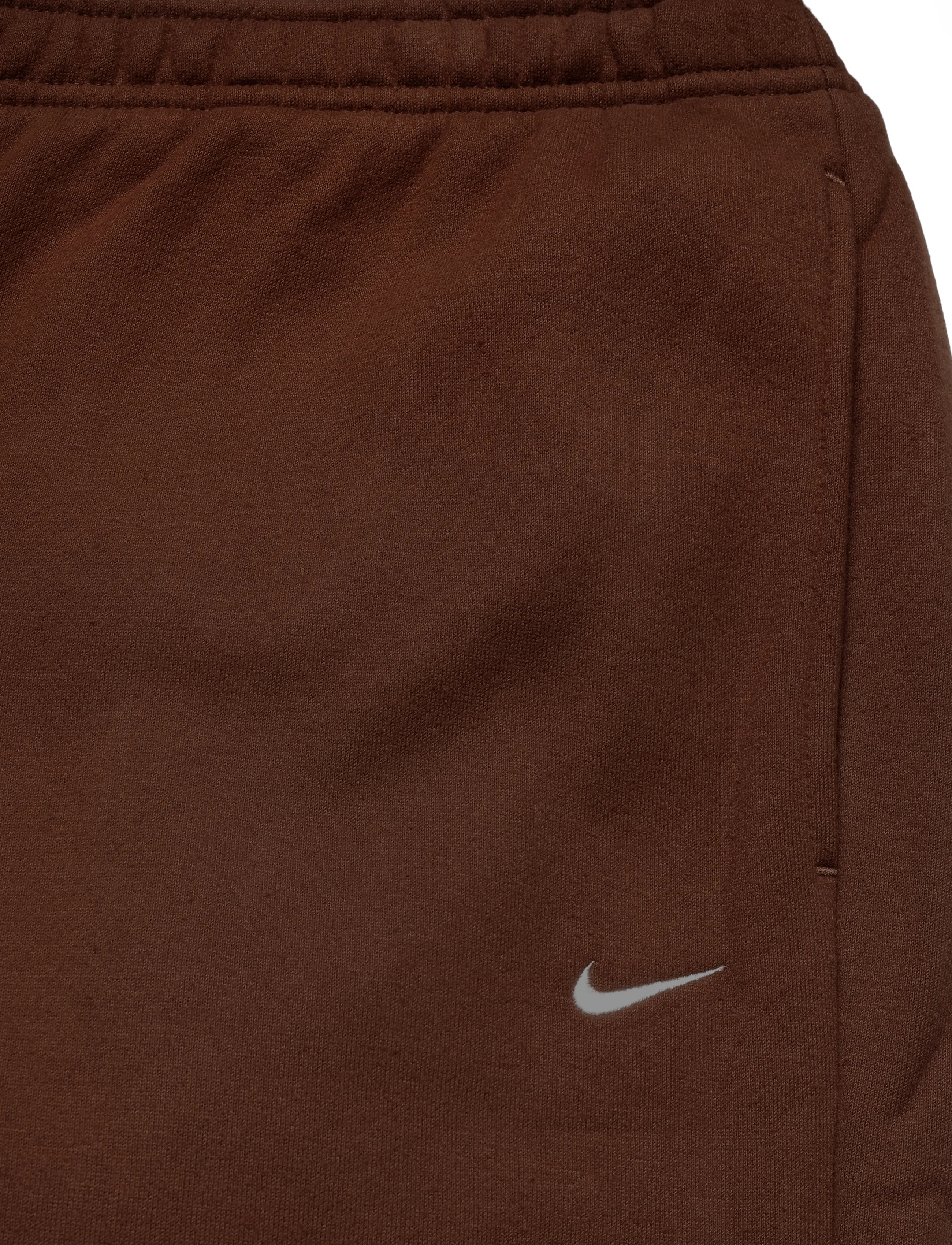 Nike - W NK STDO FLC MW MR STD OH PNT - trainingshosen - cacao wow/sail - 2