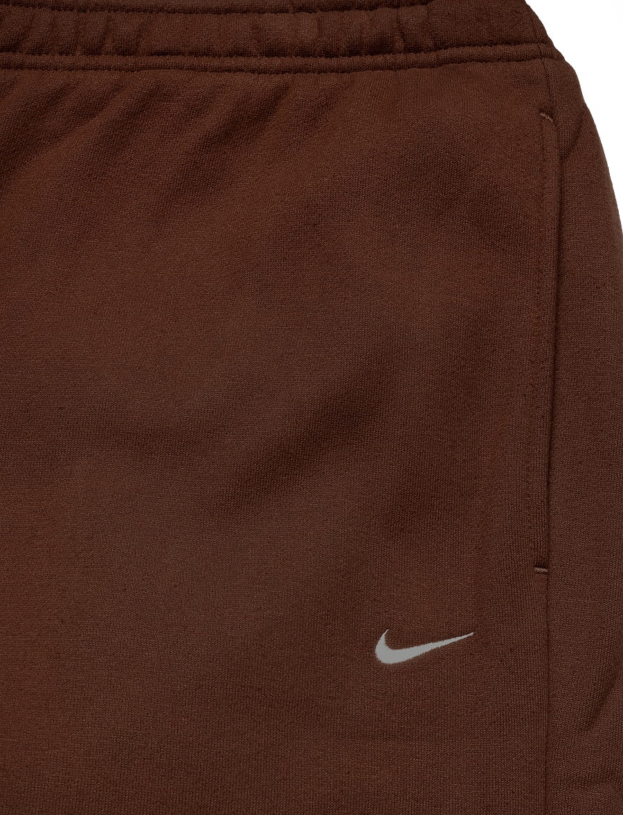 Nike - W NK STDO FLC MW MR STD OH PNT - trainingshosen - cacao wow/sail - 2