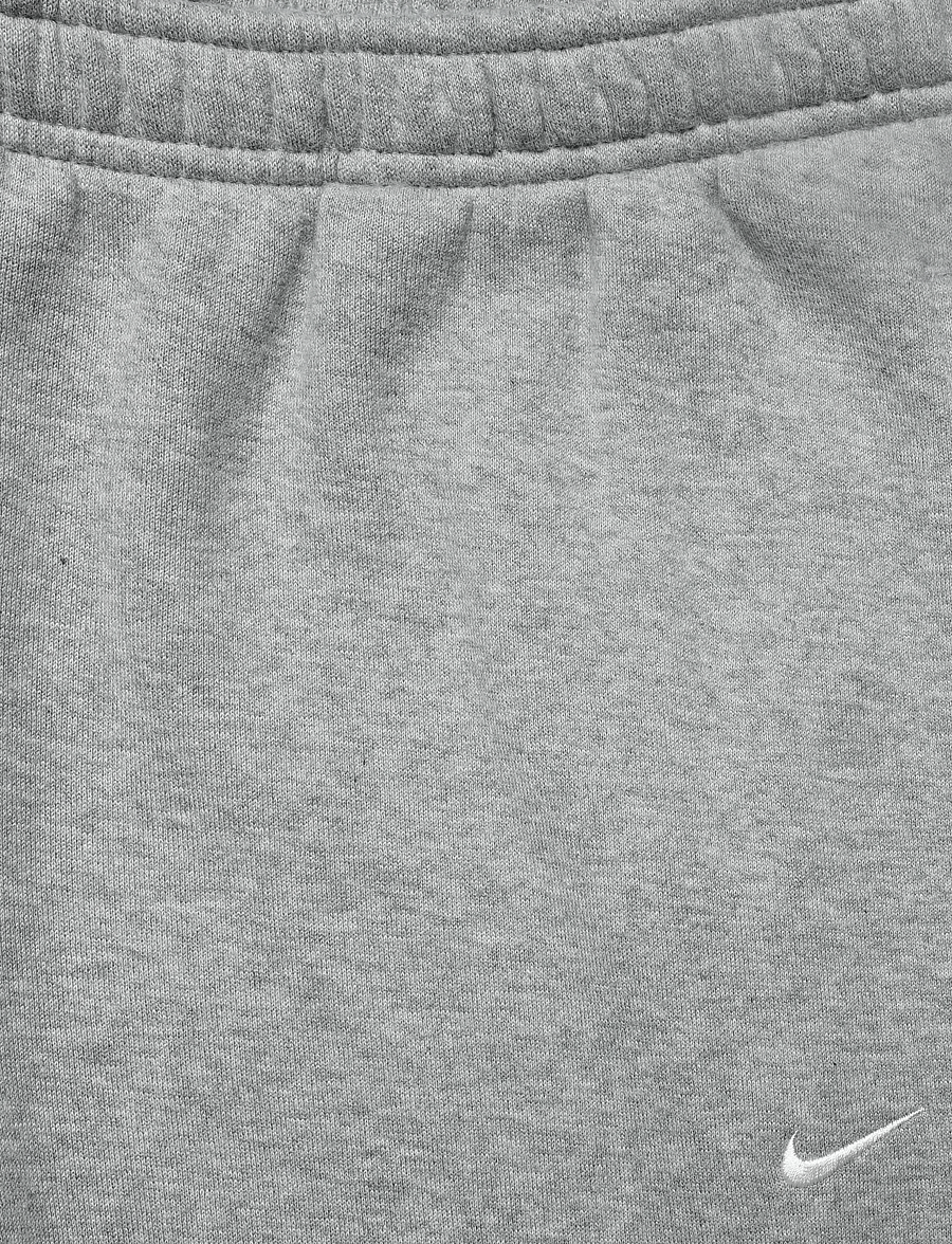 Nike - W NK STDO FLC MW MR STD OH PNT - trennipüksid - dk grey heather/sail - 2