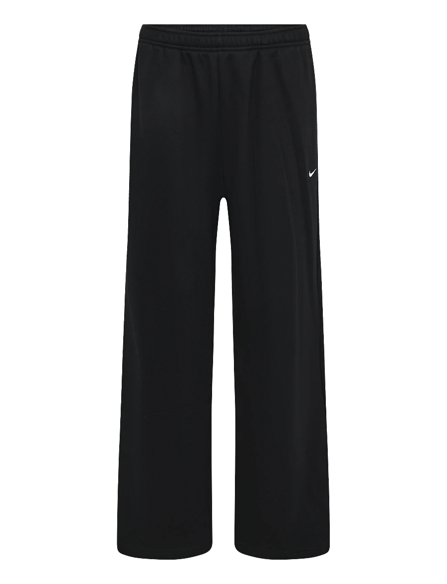 Nike - W NK STDO FLC MW MR STD OH PNT - training pants - total black/sail - 0