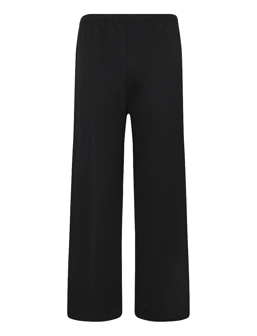 Nike - W NK STDO FLC MW MR STD OH PNT - training pants - total black/sail - 1
