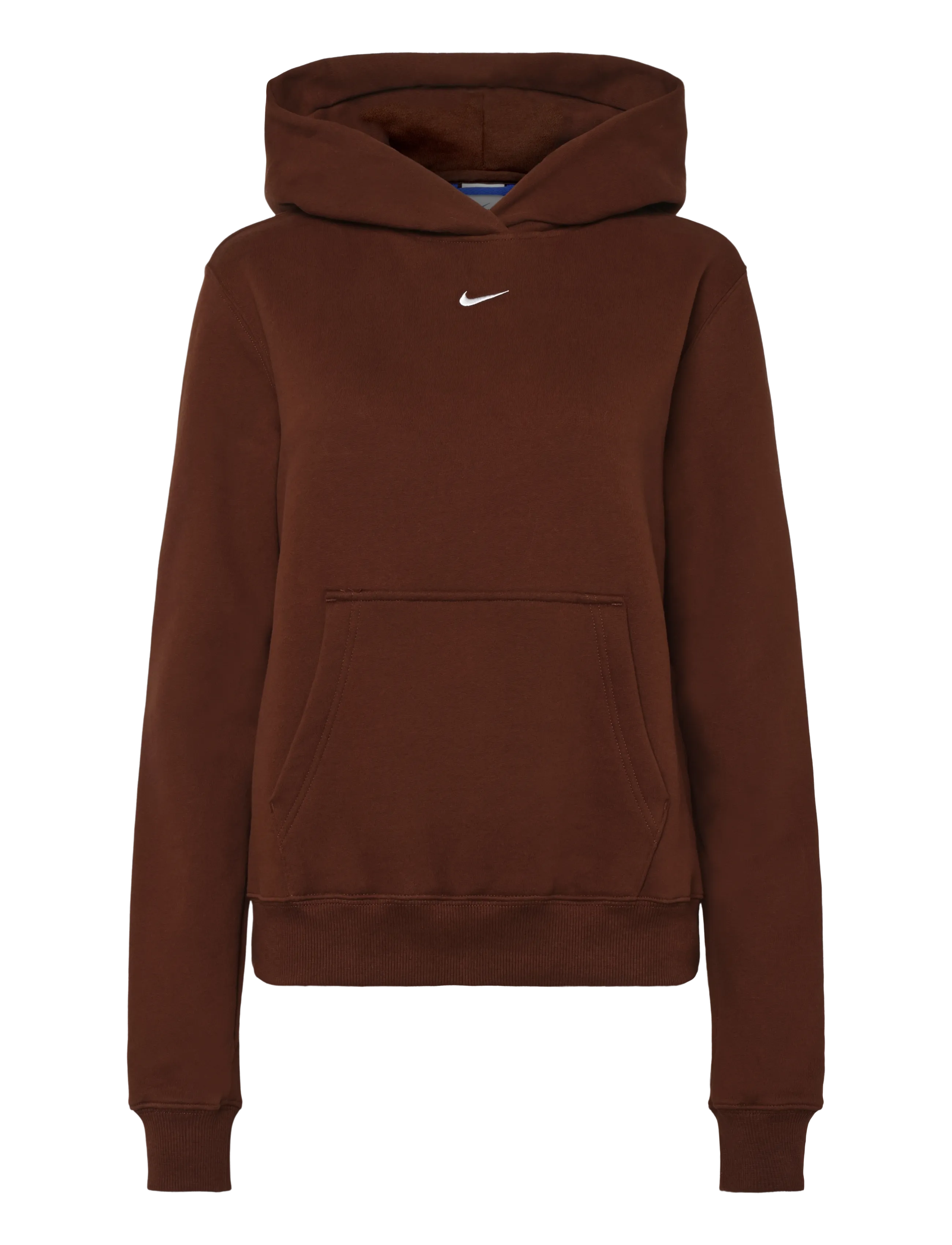 Nike W NK STDO FLC MW STD PO HDY - Kapuzenpullover - CACAO WOW/SAIL / brown