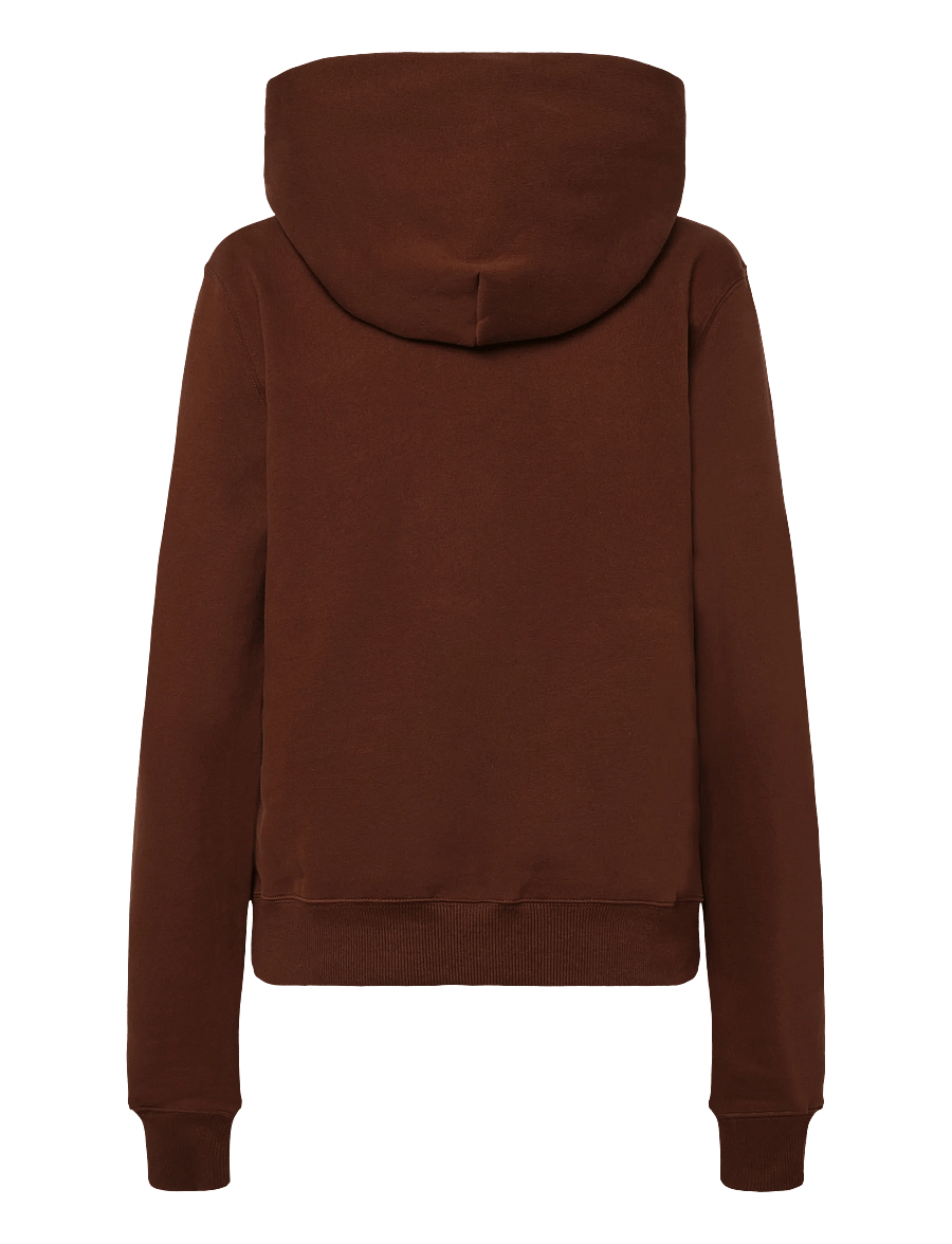 Nike - W NK STDO FLC MW STD PO HDY - kapuutsiga dressipluusid - cacao wow/sail - 1