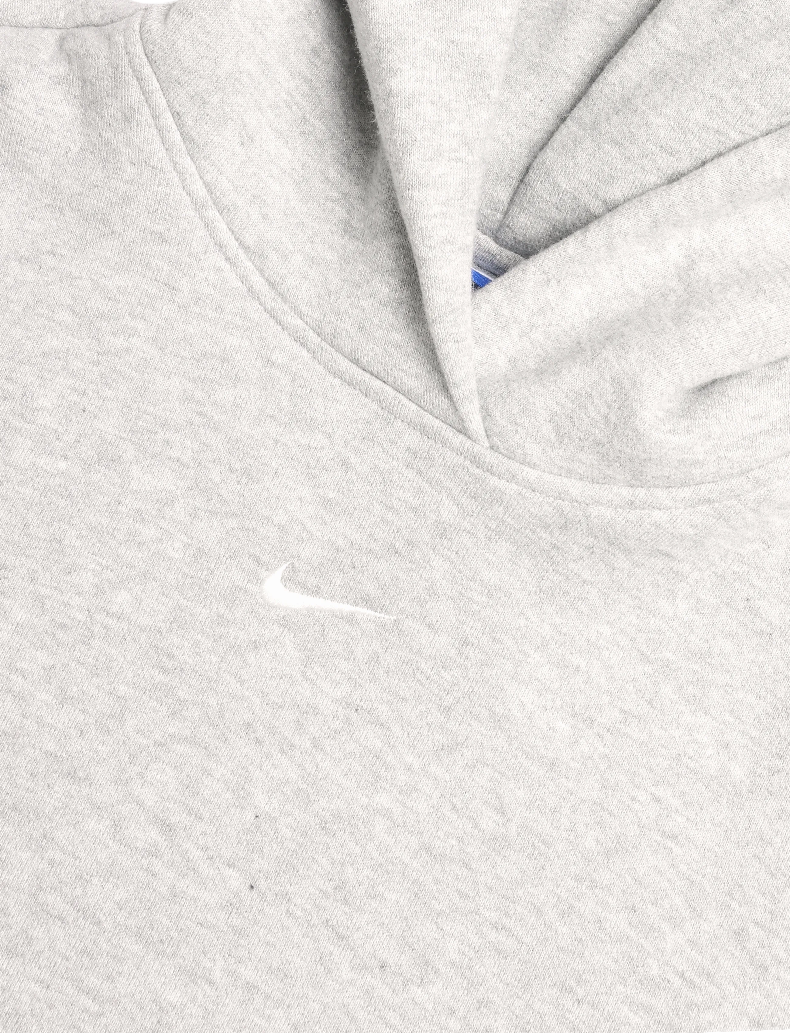 Nike - W NK STDO FLC MW STD PO HDY - kapuutsiga dressipluusid - dk grey heather/sail - 2