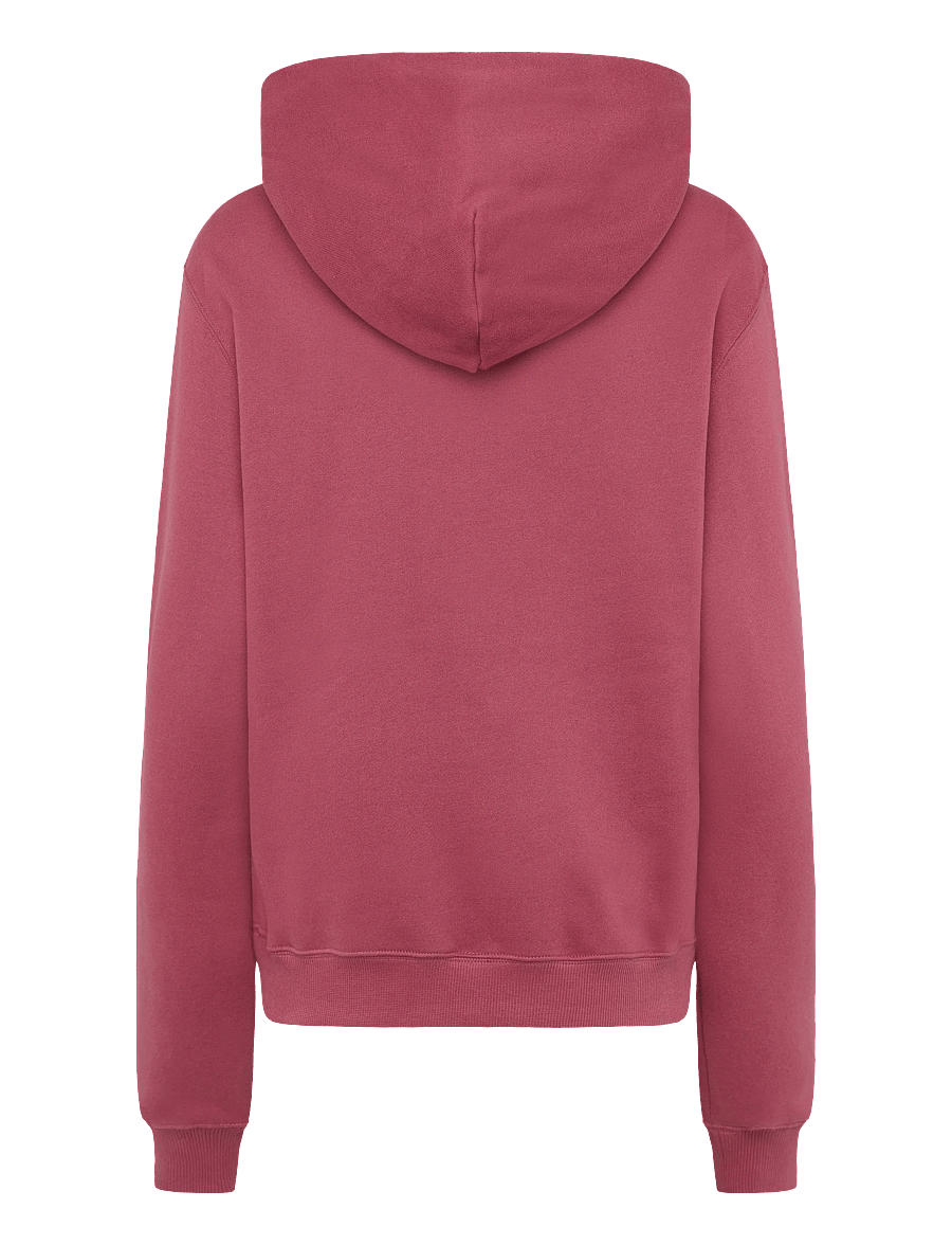 Nike - W NK STDO FLC MW STD PO HDY - tops - pink smoke/sail - 1