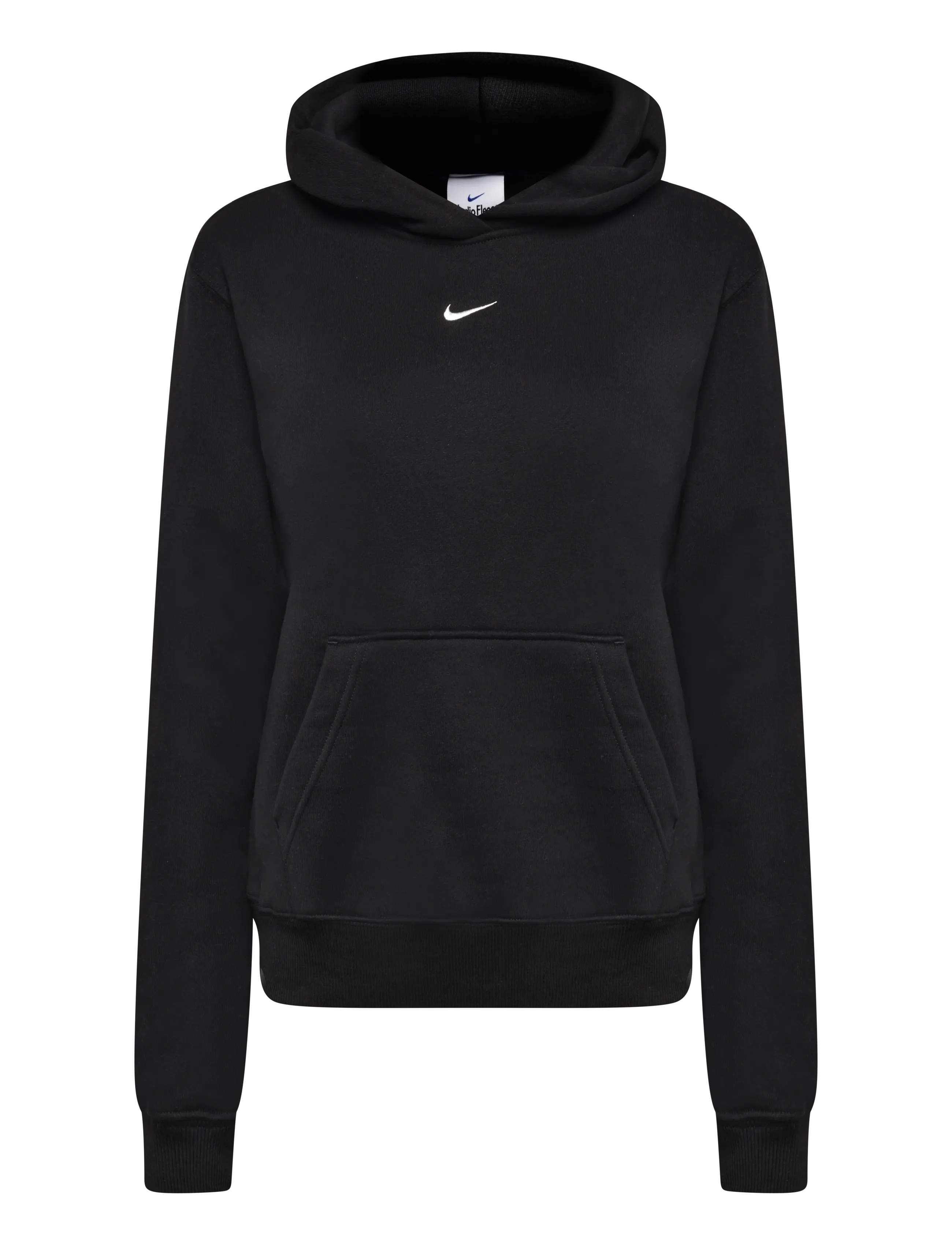 Nike W NK STDO FLC MW STD PO HDY - Vaata kõiki - TOTAL BLACK/SAIL / black