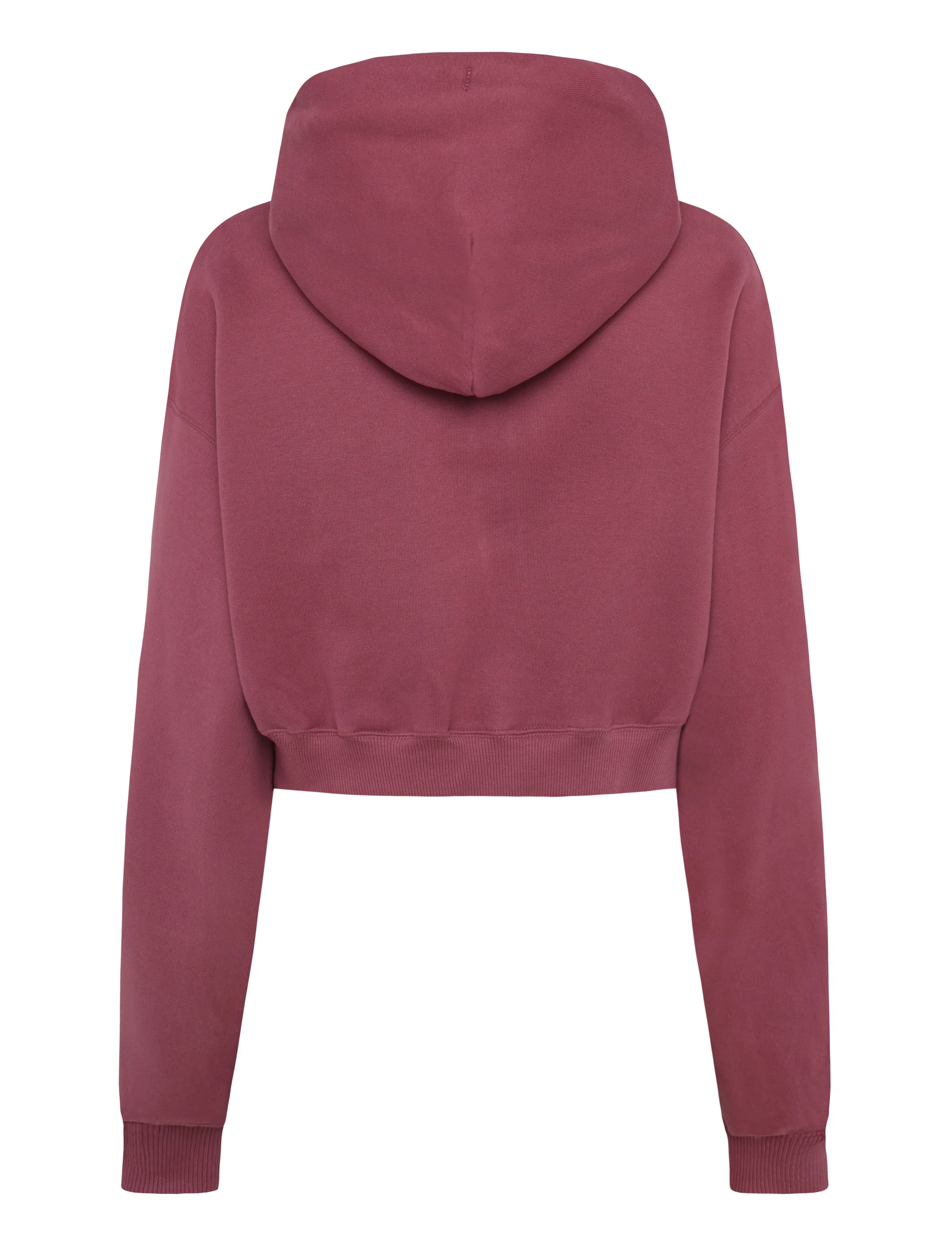 Nike - W NK STDO FLC MW OS CRP FZ HDY - sweatshirts - pink smoke/sail - 1