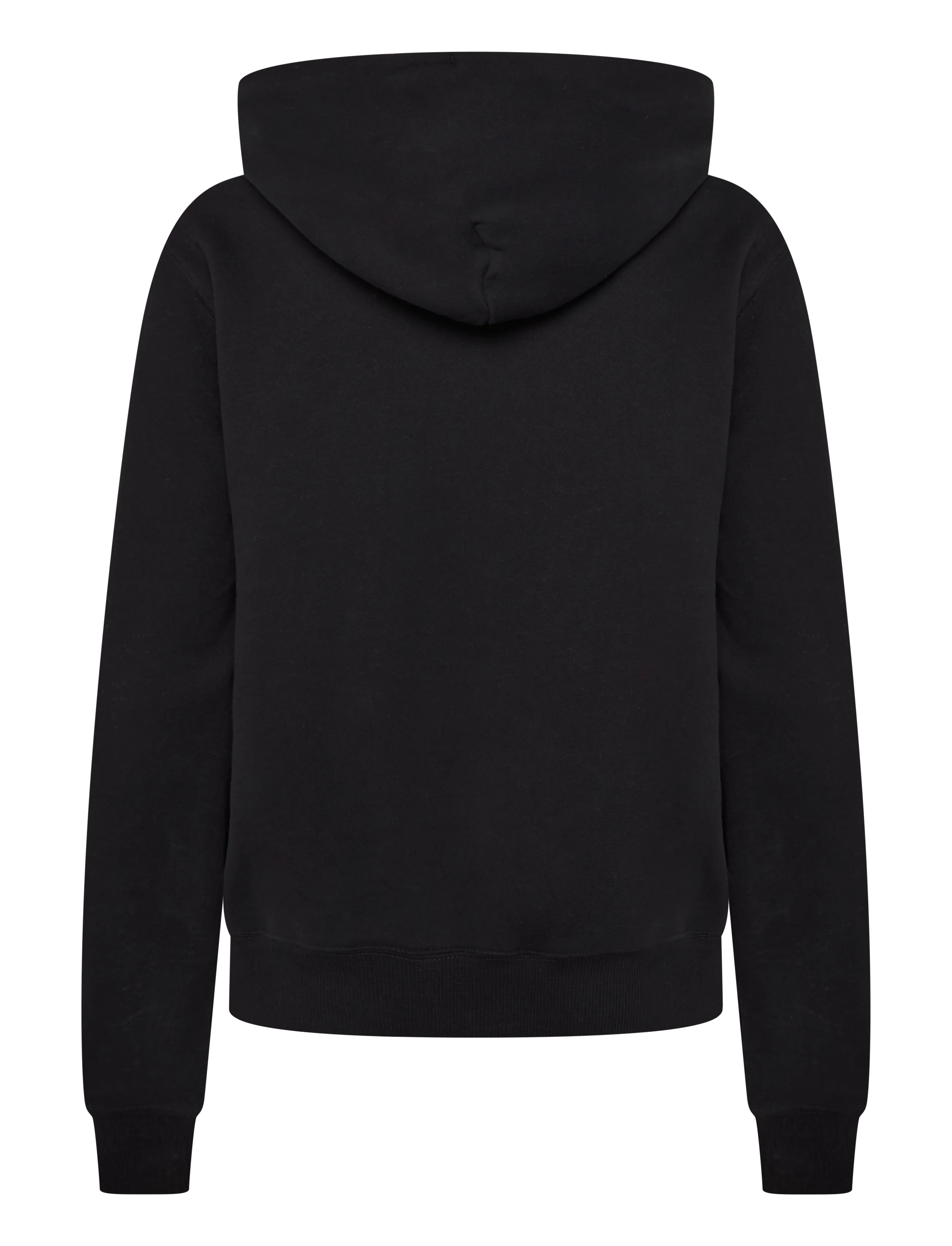 Nike - W NK STDO FLC MW STD FZ HDY - kapuutsiga dressipluusid - total black/sail - 1