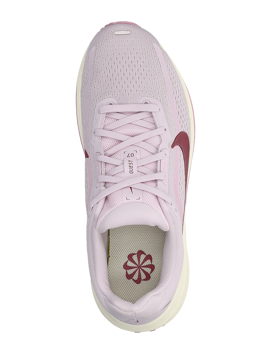 Nike - W NIKE QUEST 7 - skriešanas apavi - bleached lilac/pink smoke-sail - 3