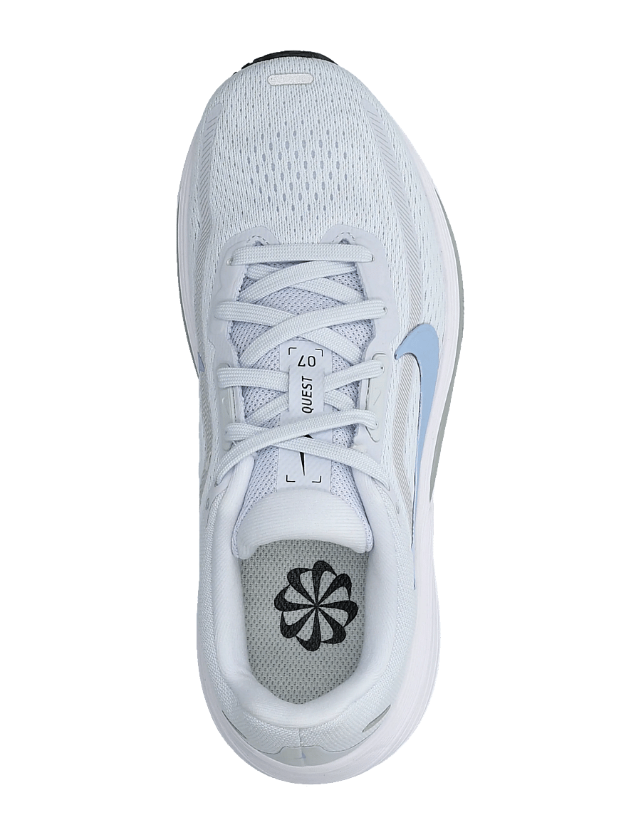 Nike - W NIKE QUEST 7 - laufschuhe - football grey/aluminum-white-g - 3